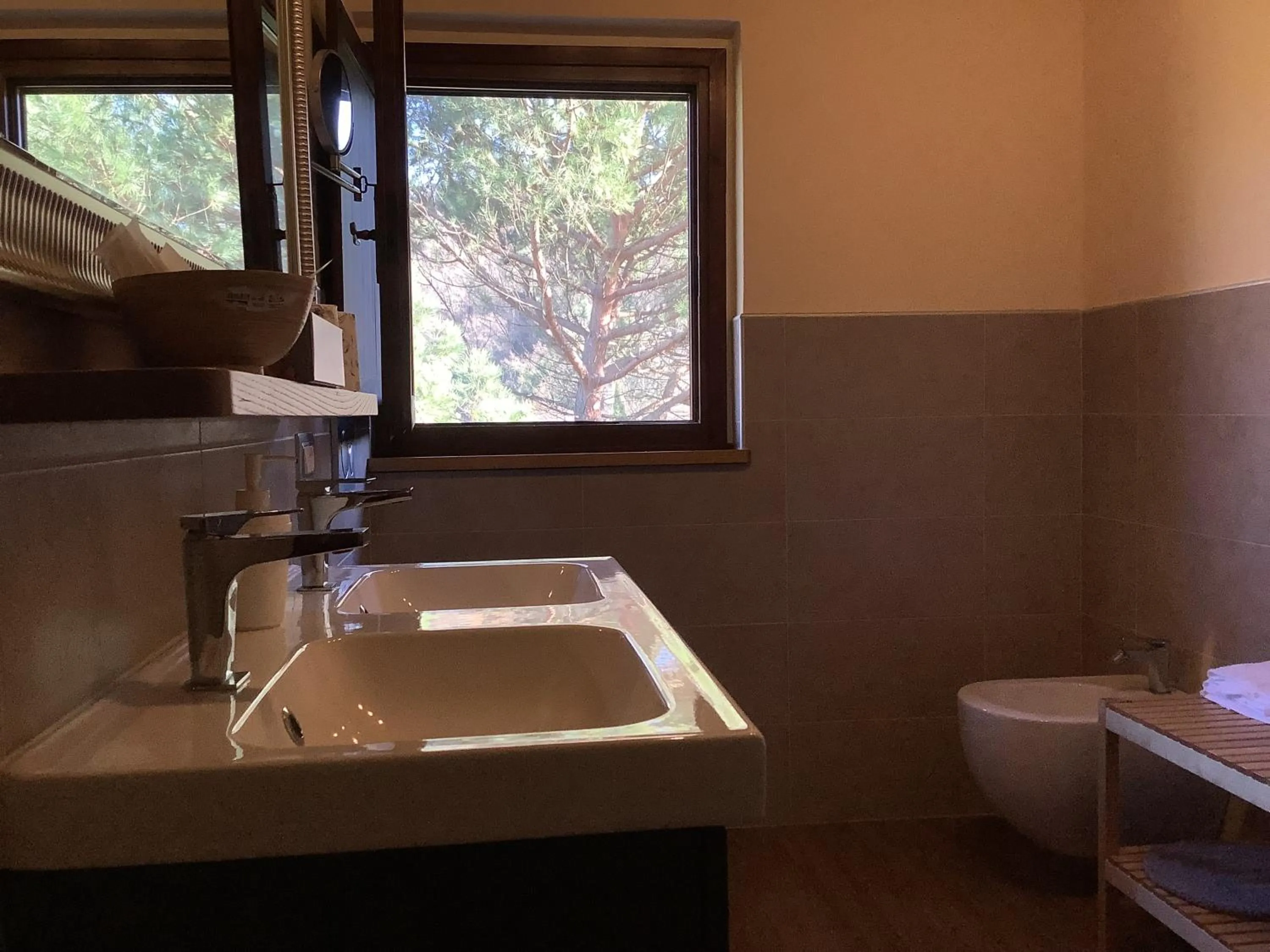 Bathroom in Villa Rigacci