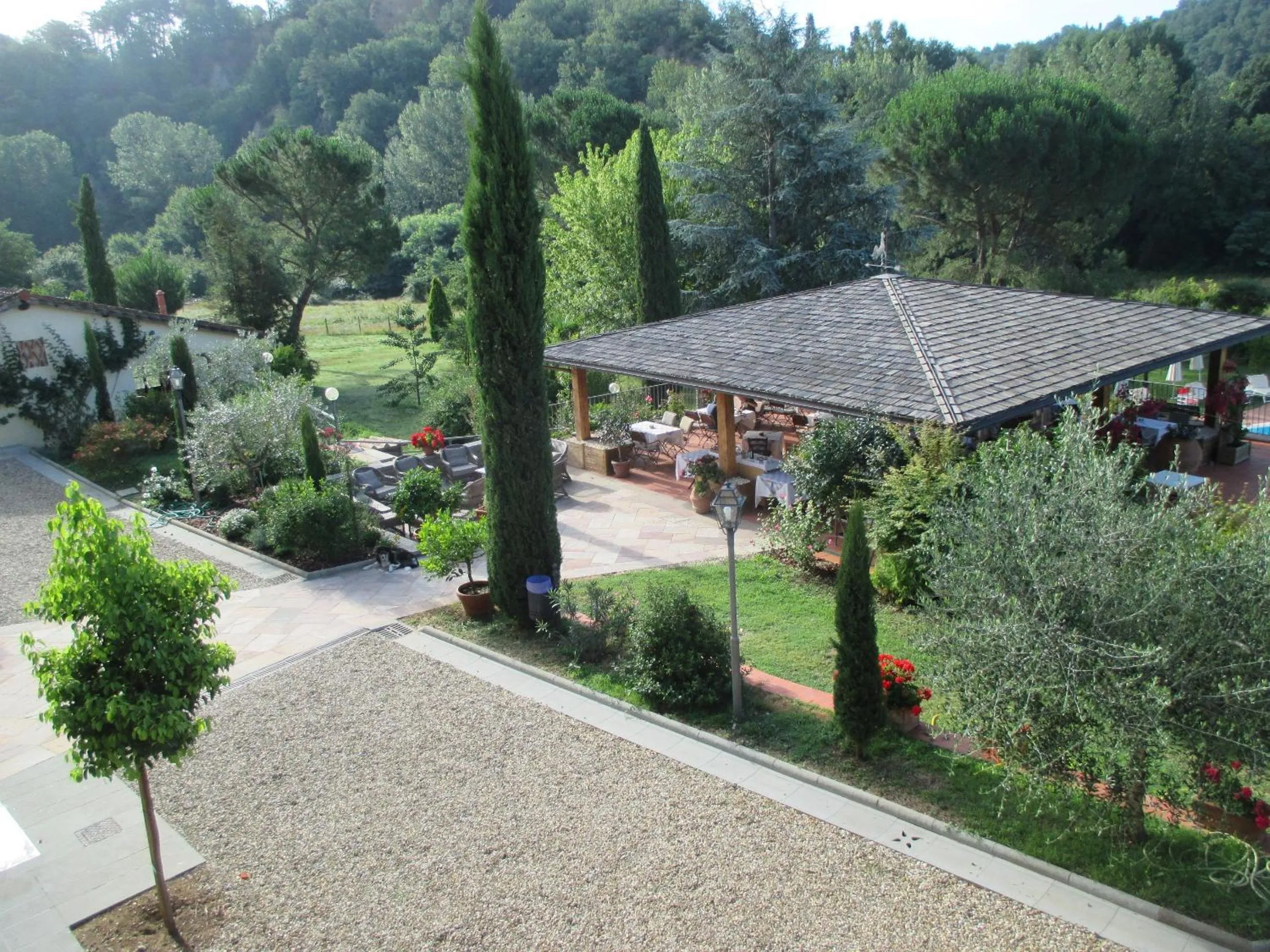 Garden in Villa Rigacci