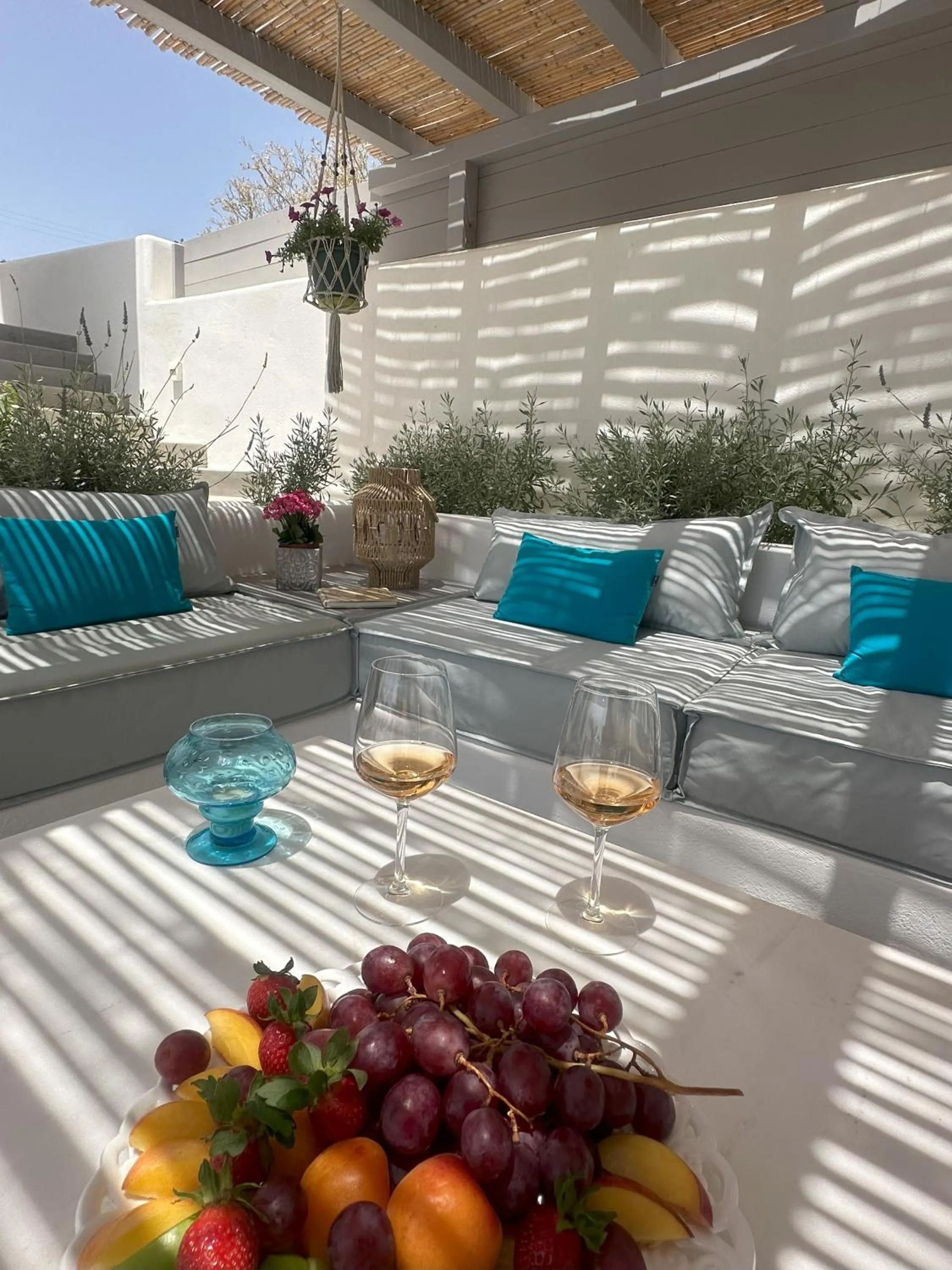 Patio in Alexander Suites