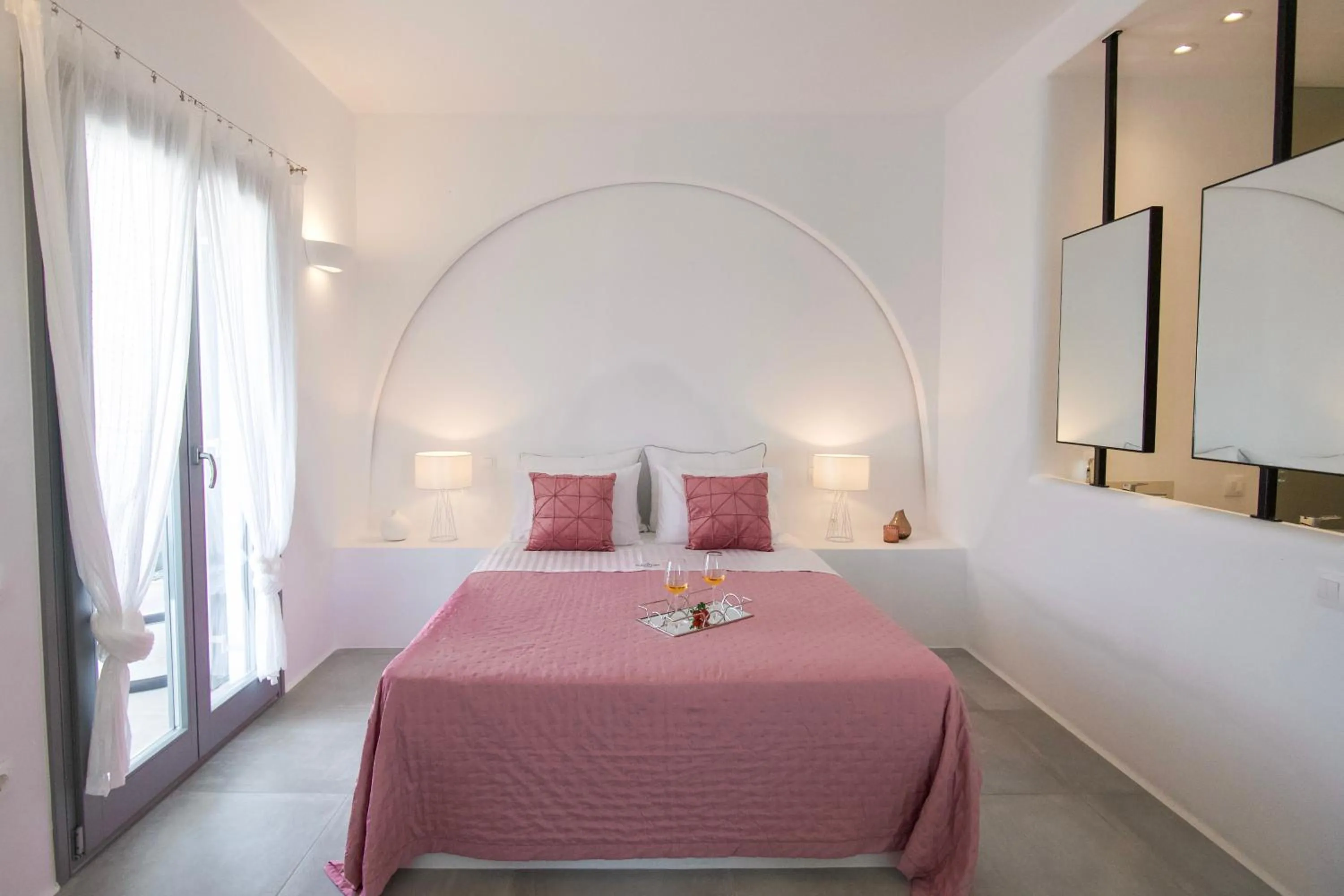 Bed in Alexander Suites