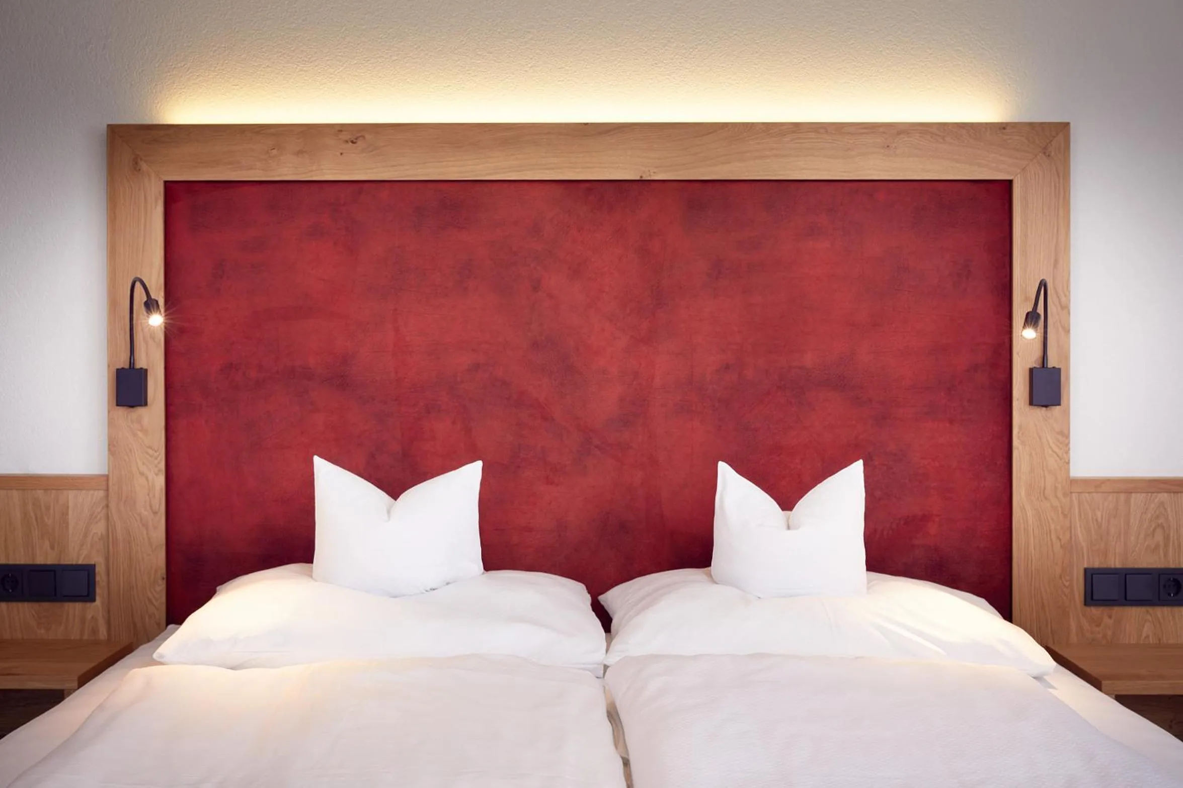Living room, Bed in Hotel Gasthof Abelhof