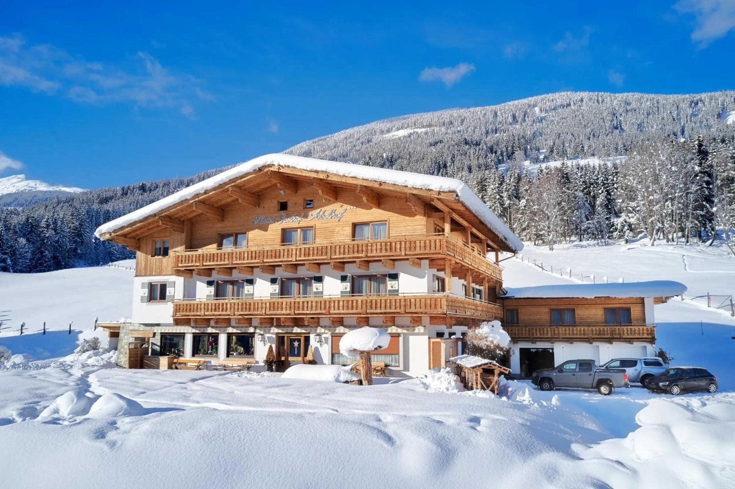 Winter in Hotel Gasthof Abelhof