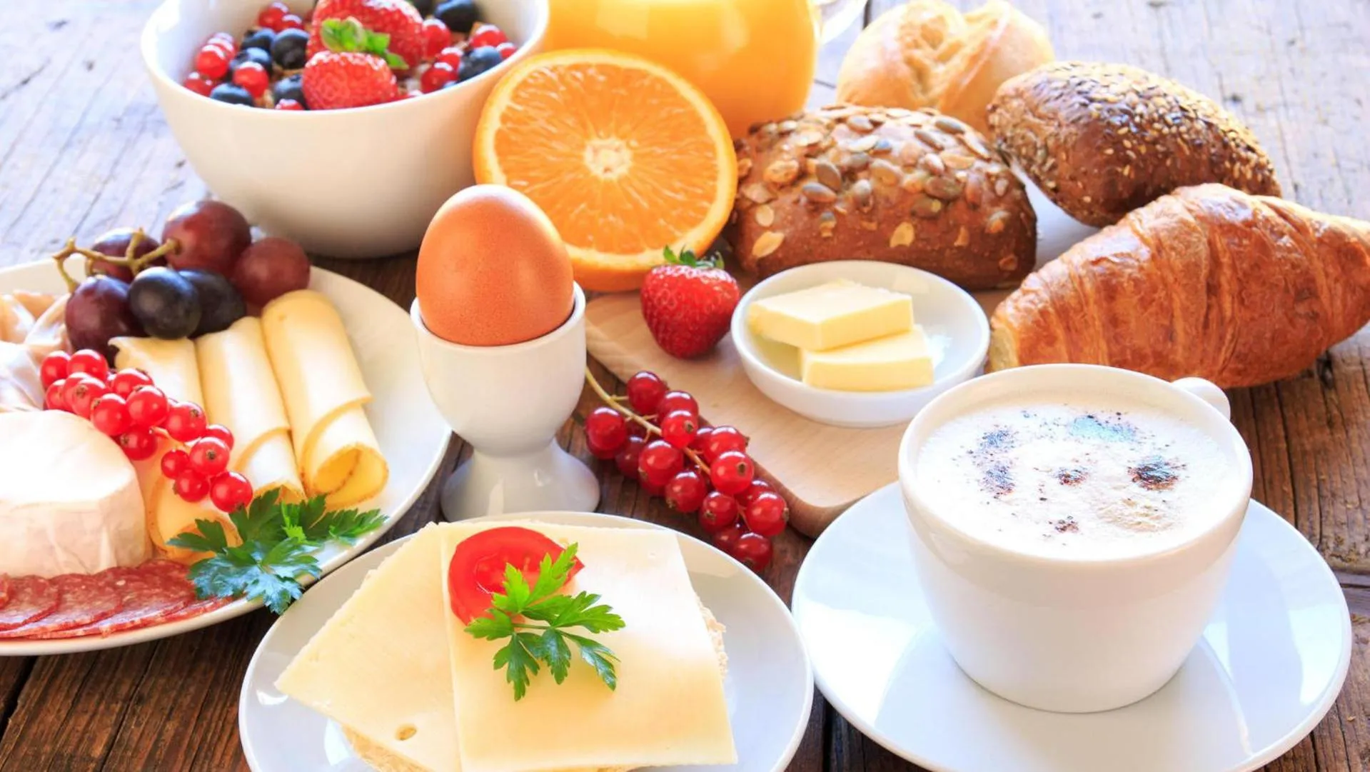 Breakfast in Hotel Gasthof Abelhof