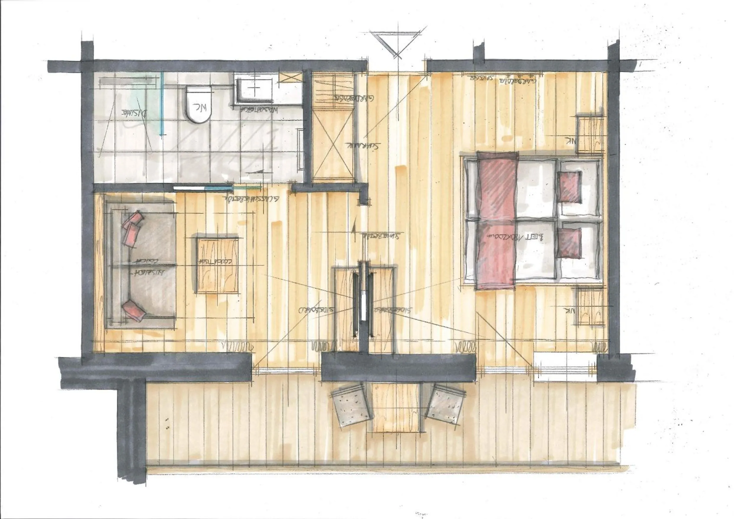 Floor plan in Hotel Gasthof Abelhof