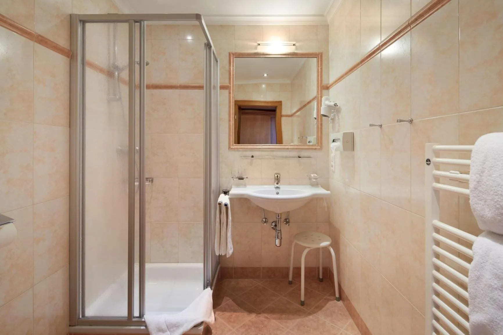 Bathroom in Hotel Gasthof Abelhof