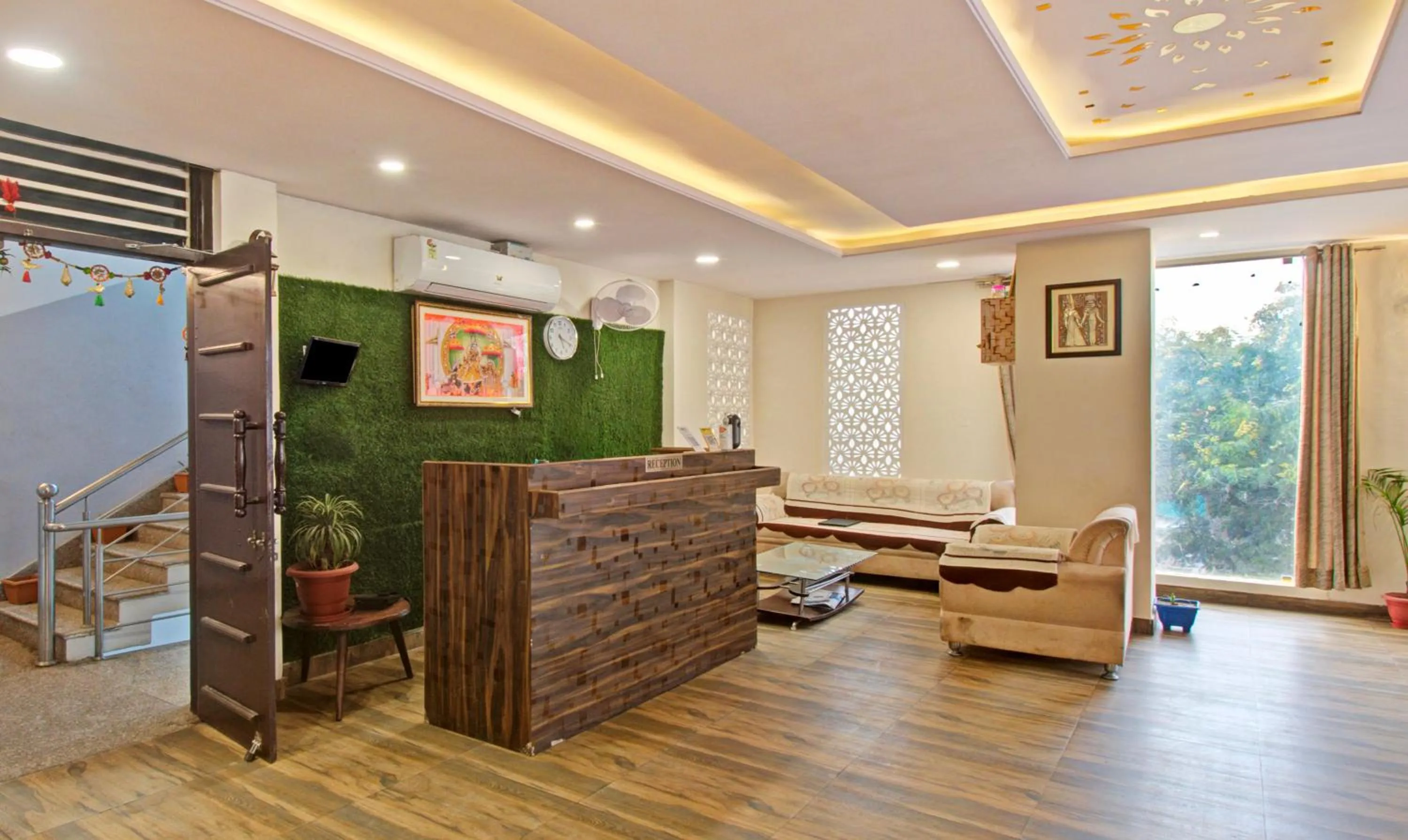Lobby or reception in Hotel Rama Hindustani