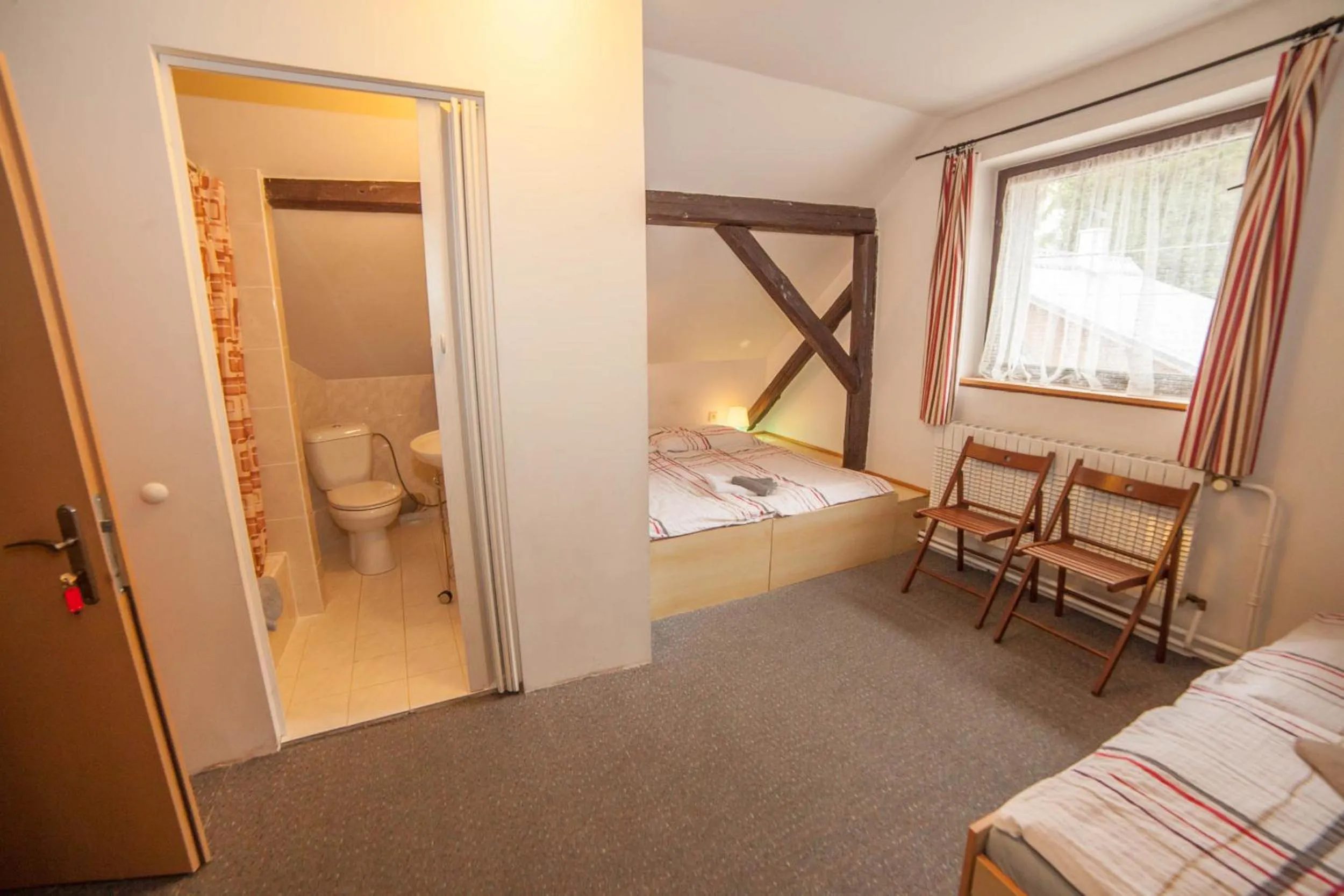 Bed in Horská chata Hubert