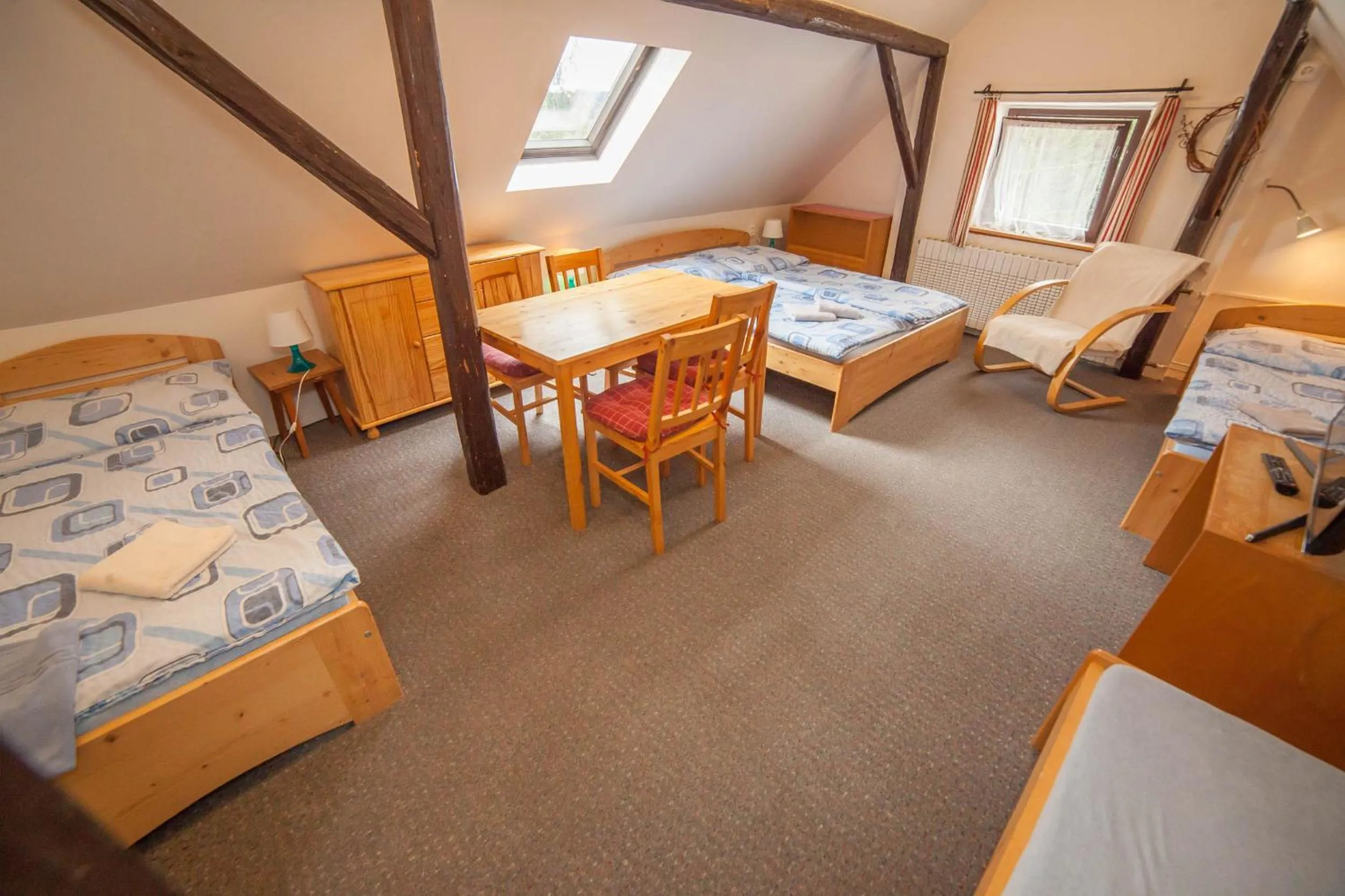 Bed in Horská chata Hubert