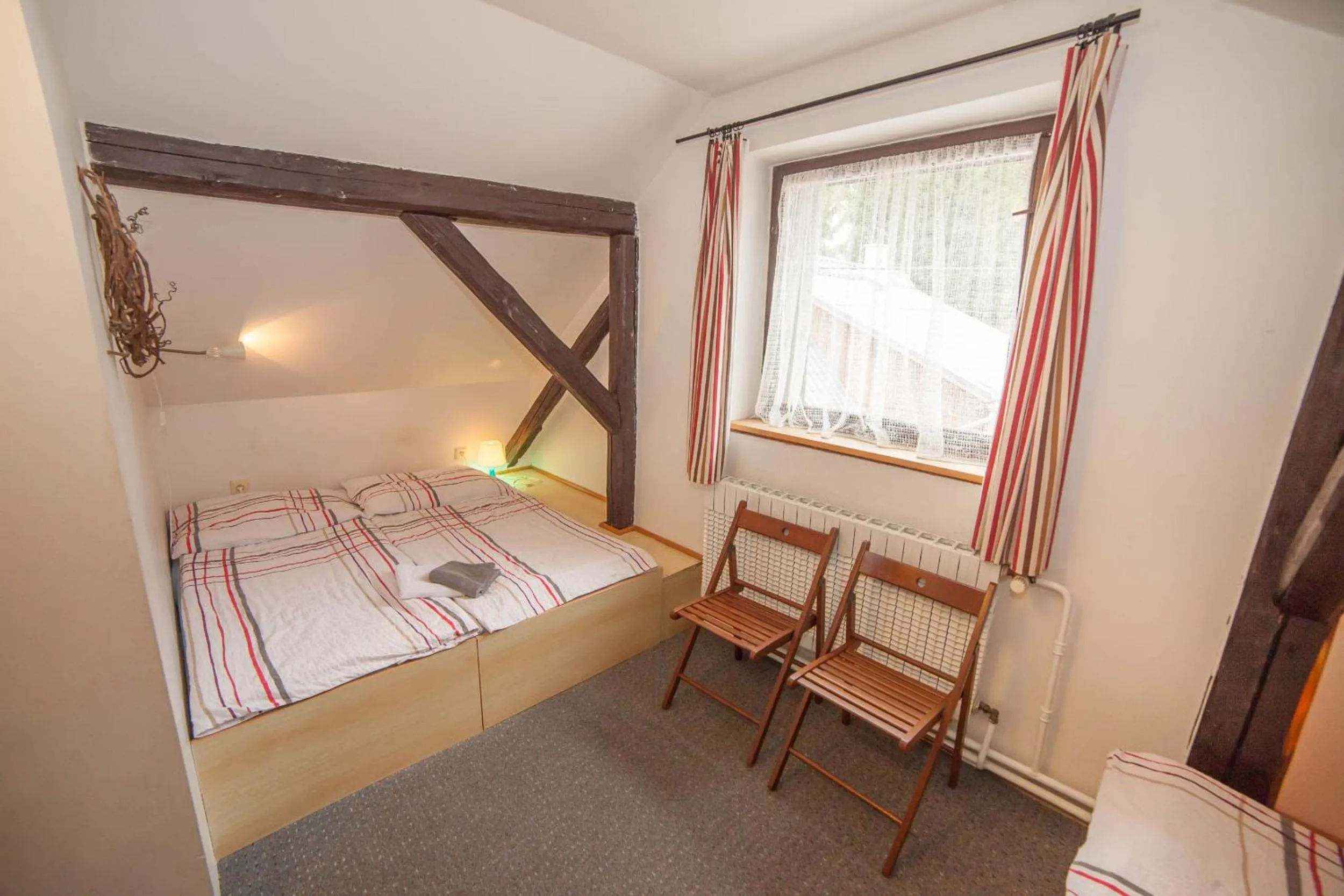 Bed in Horská chata Hubert