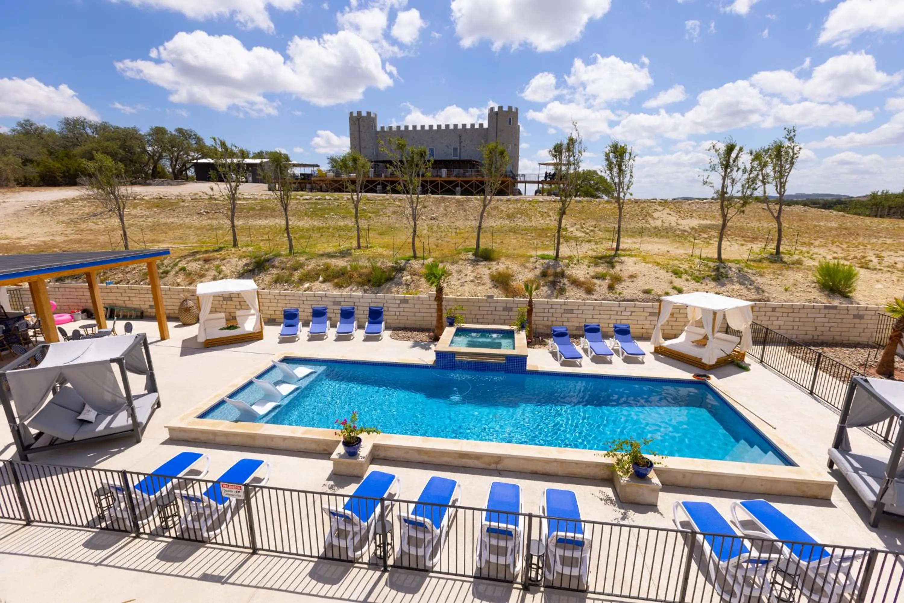 Pool view in The Bentley Hotel on 290