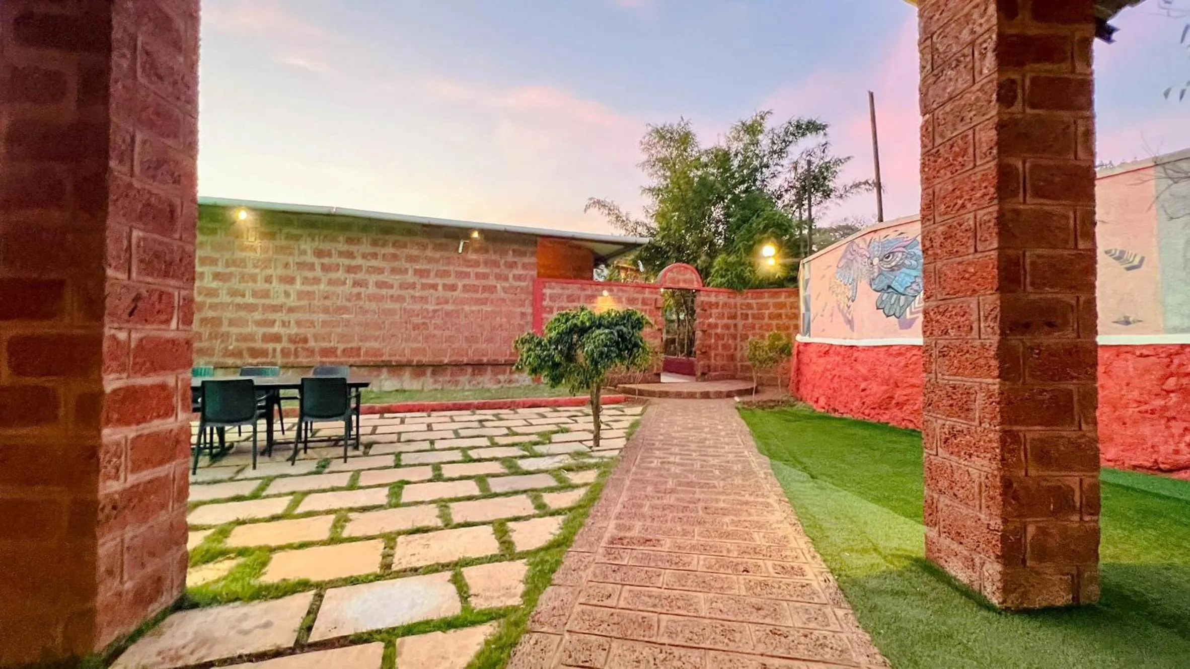 Garden in SHARDUL HERITAGE THE RESORT