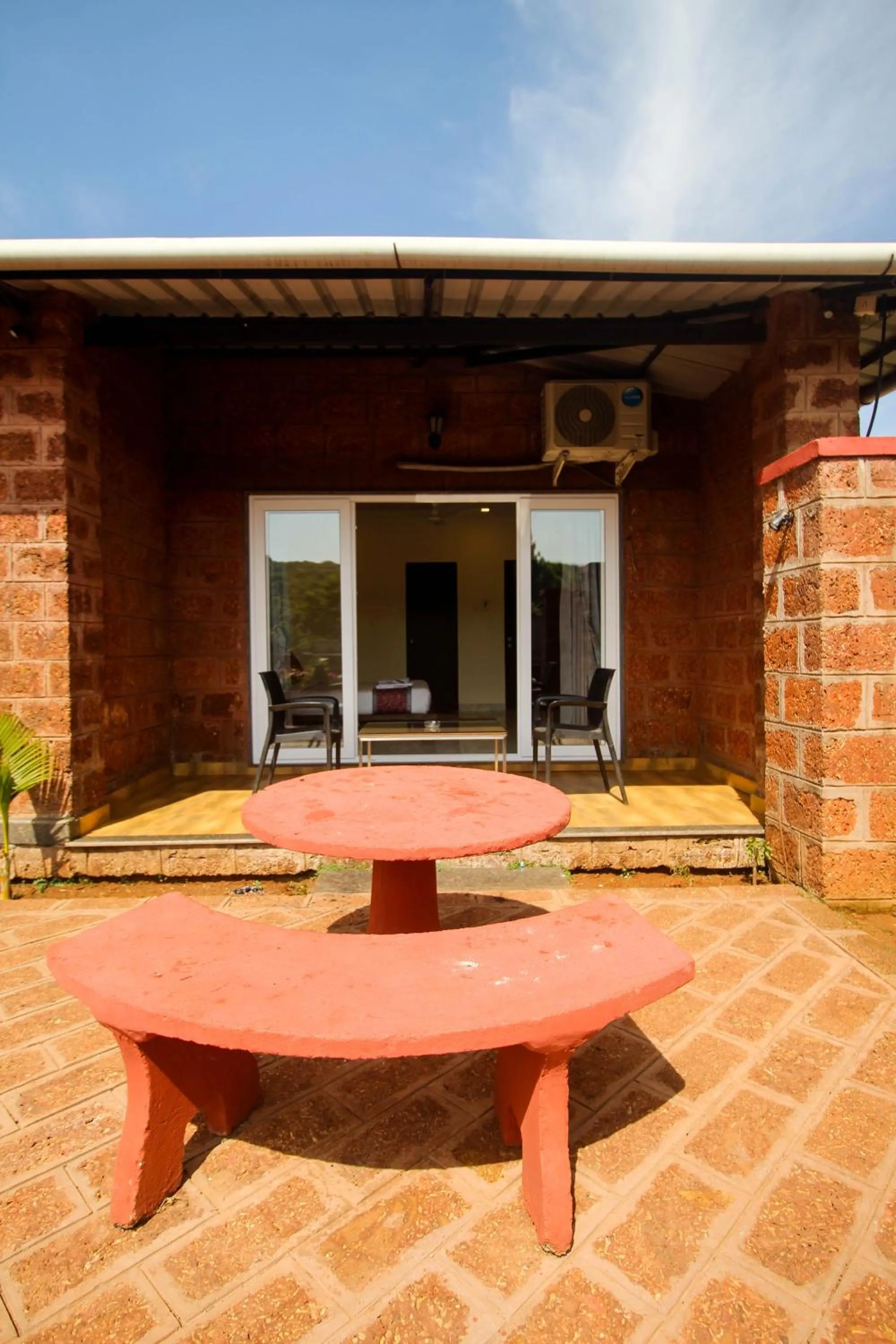Patio in SHARDUL HERITAGE THE RESORT