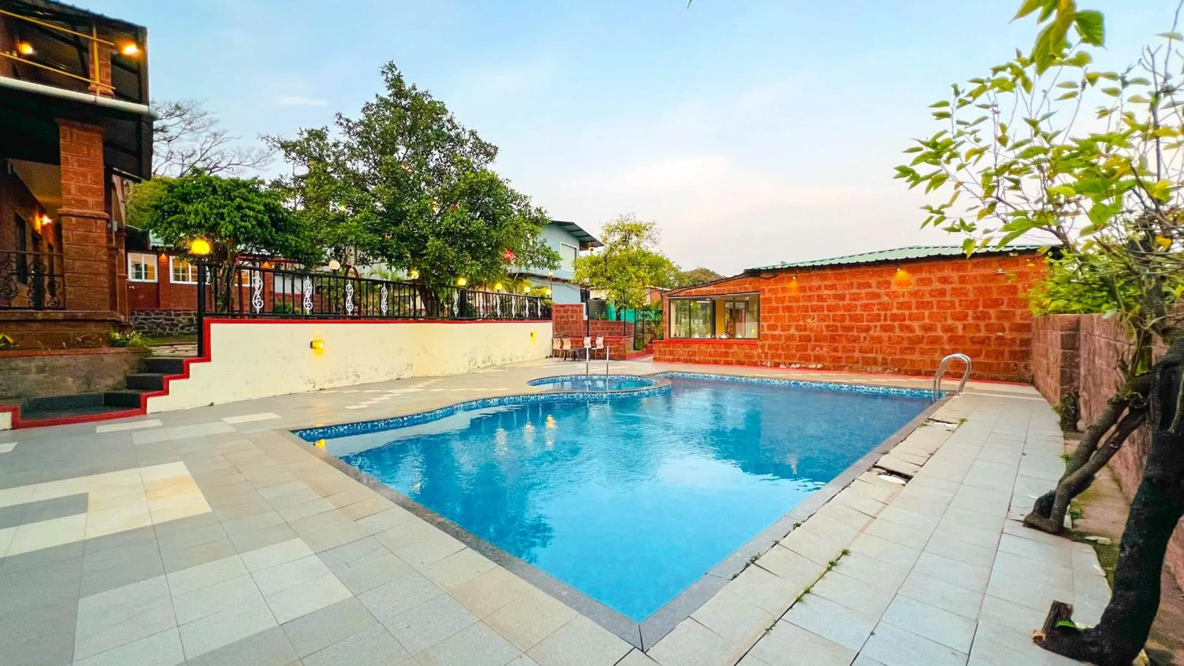 Swimming pool in SHARDUL HERITAGE THE RESORT