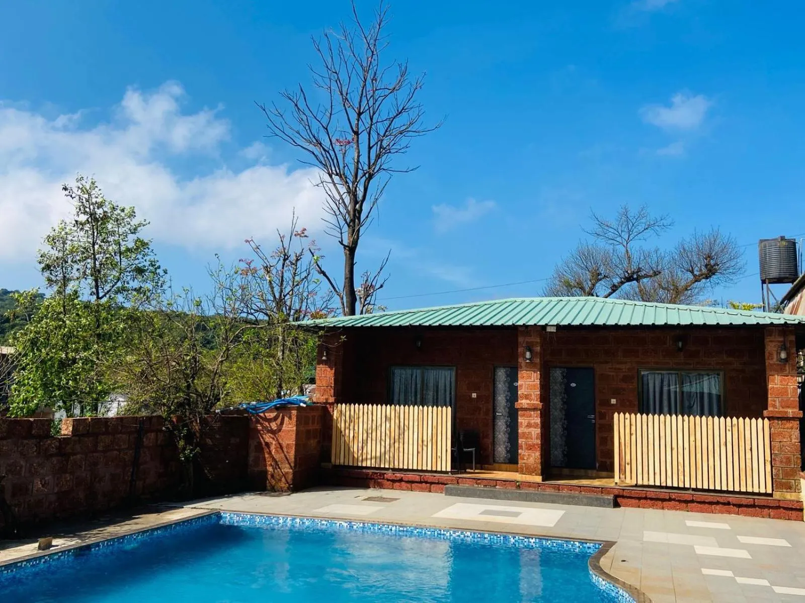 Pool view in SHARDUL HERITAGE THE RESORT