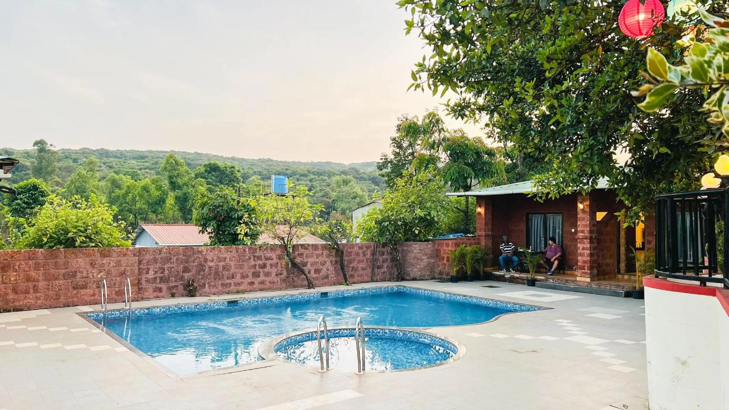 Swimming pool in SHARDUL HERITAGE THE RESORT