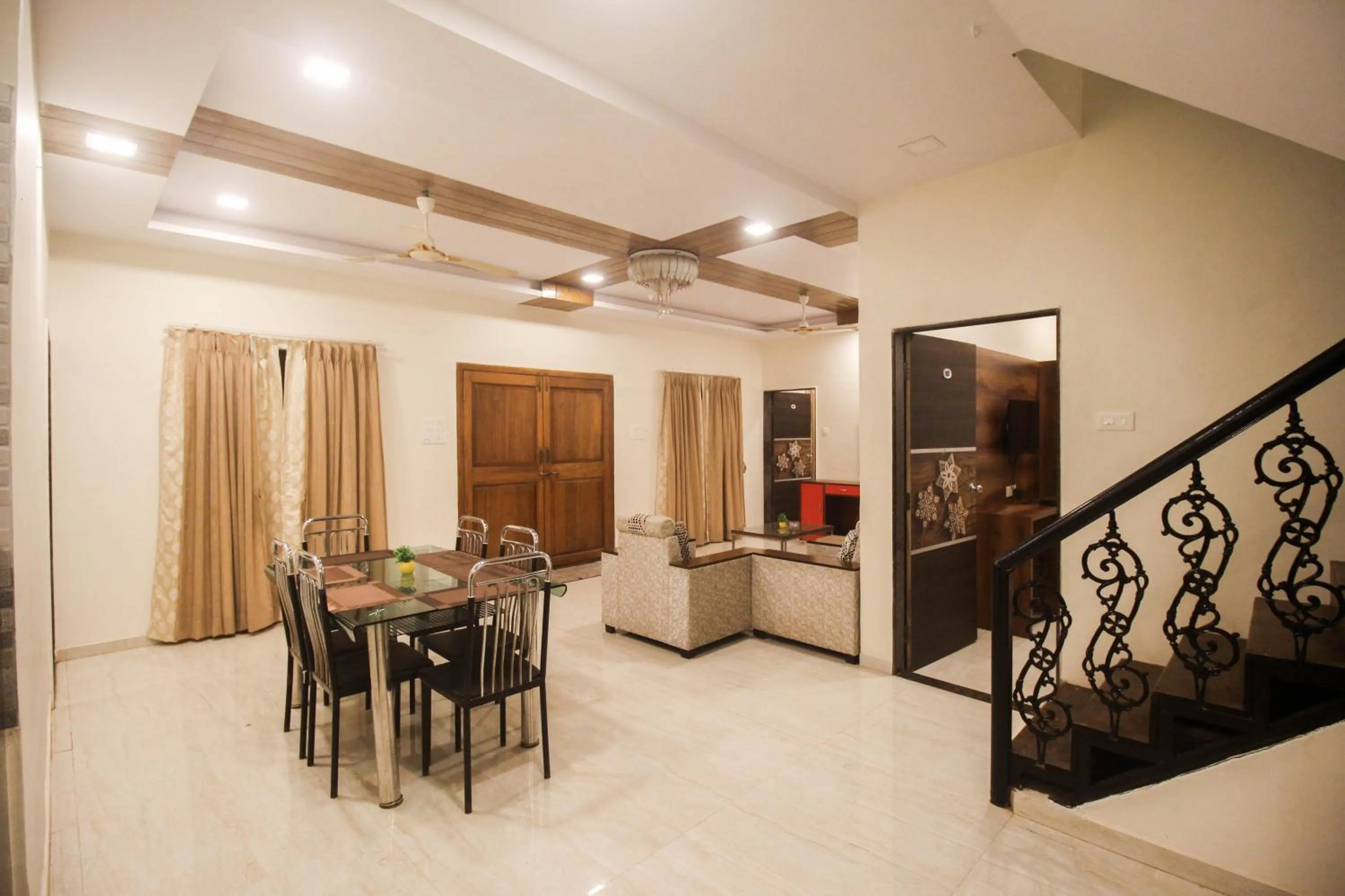 Living room in SHARDUL HERITAGE THE RESORT