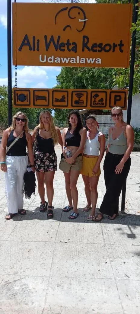 People in Ali Weta Safari Resort