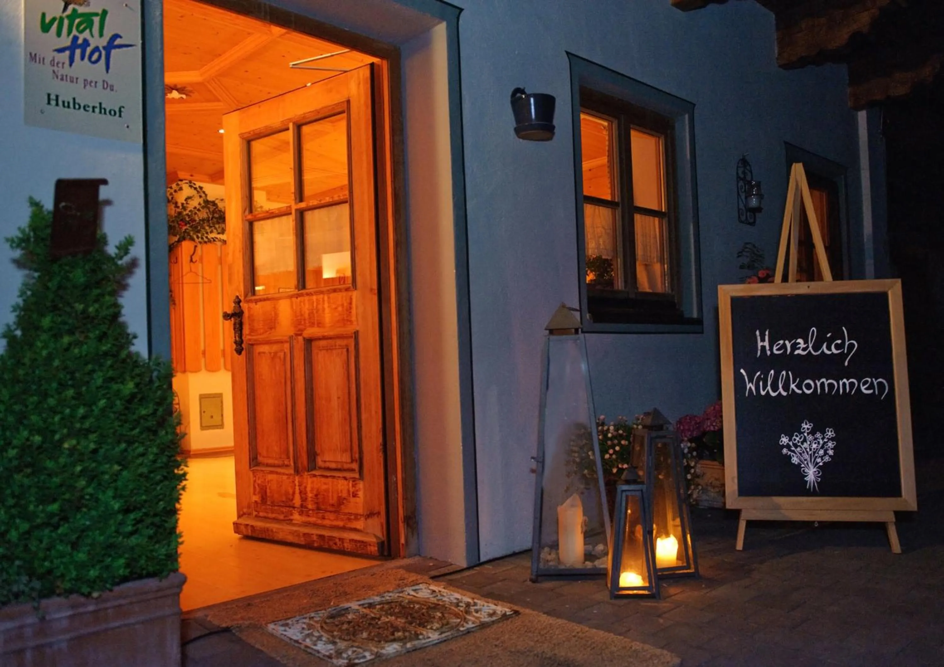 Logo/Certificate/Sign in Beim Huber in Linden