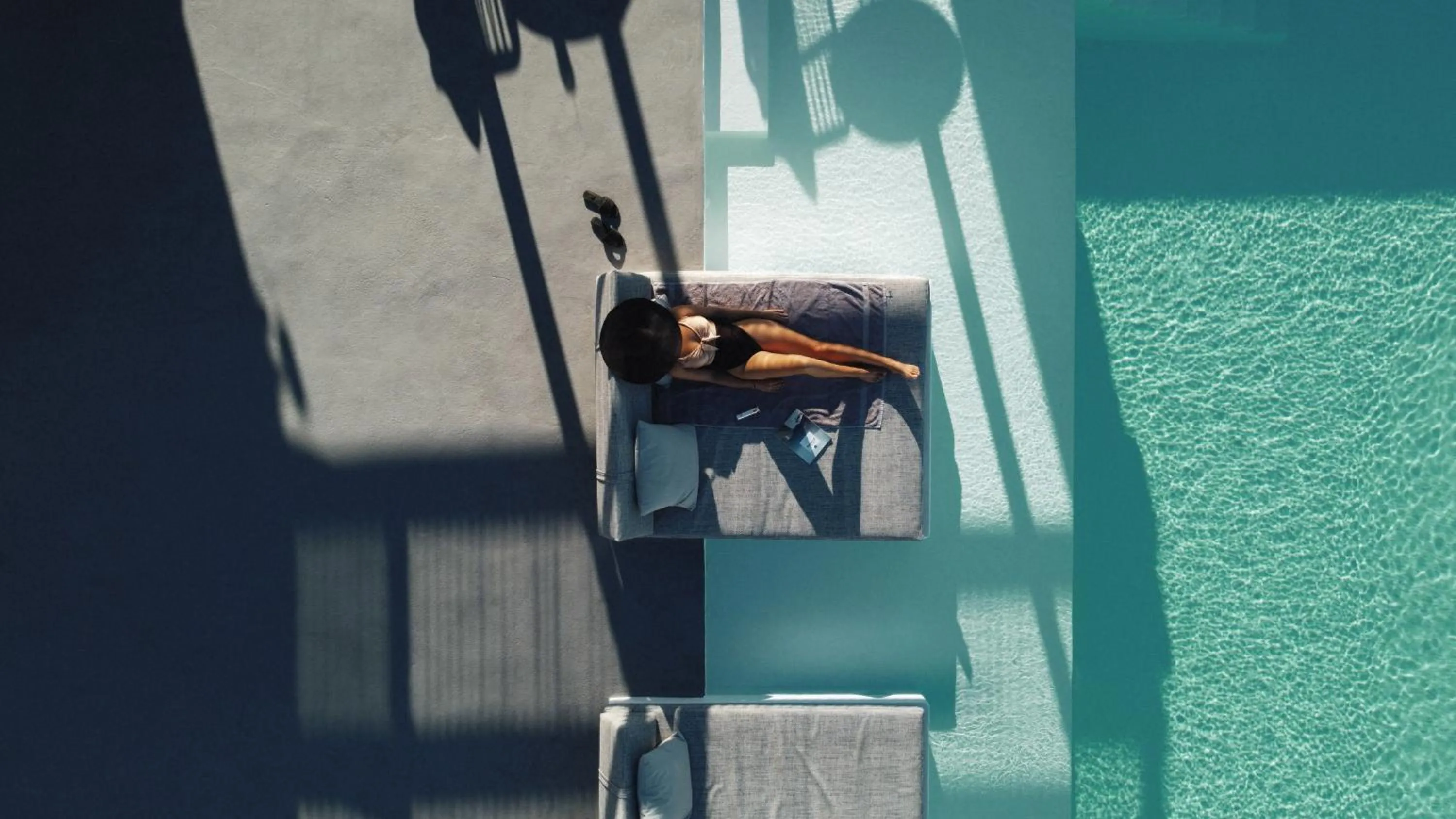 Swimming pool in North Wind Luxury Suites