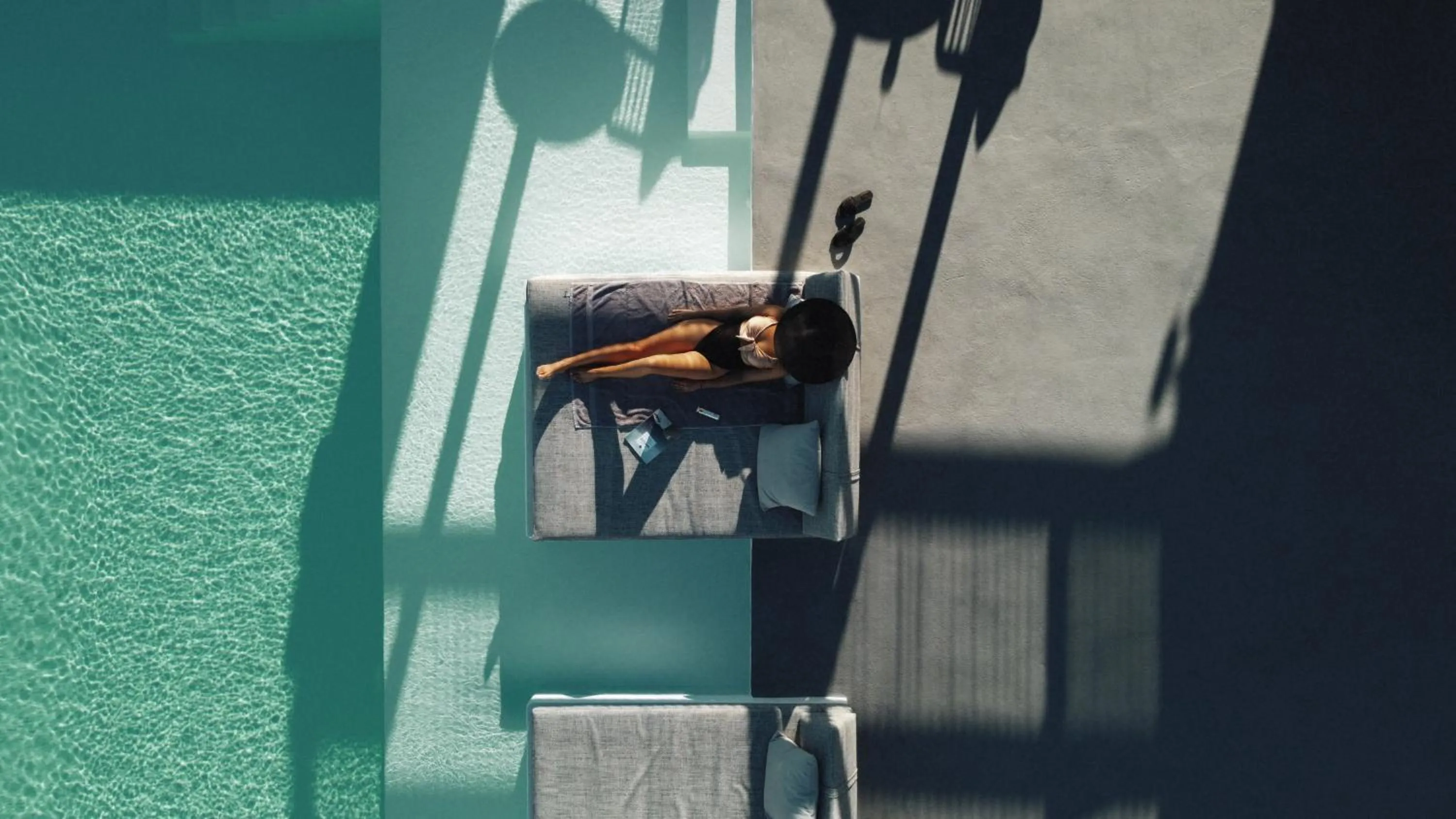 Swimming pool in North Wind Luxury Suites