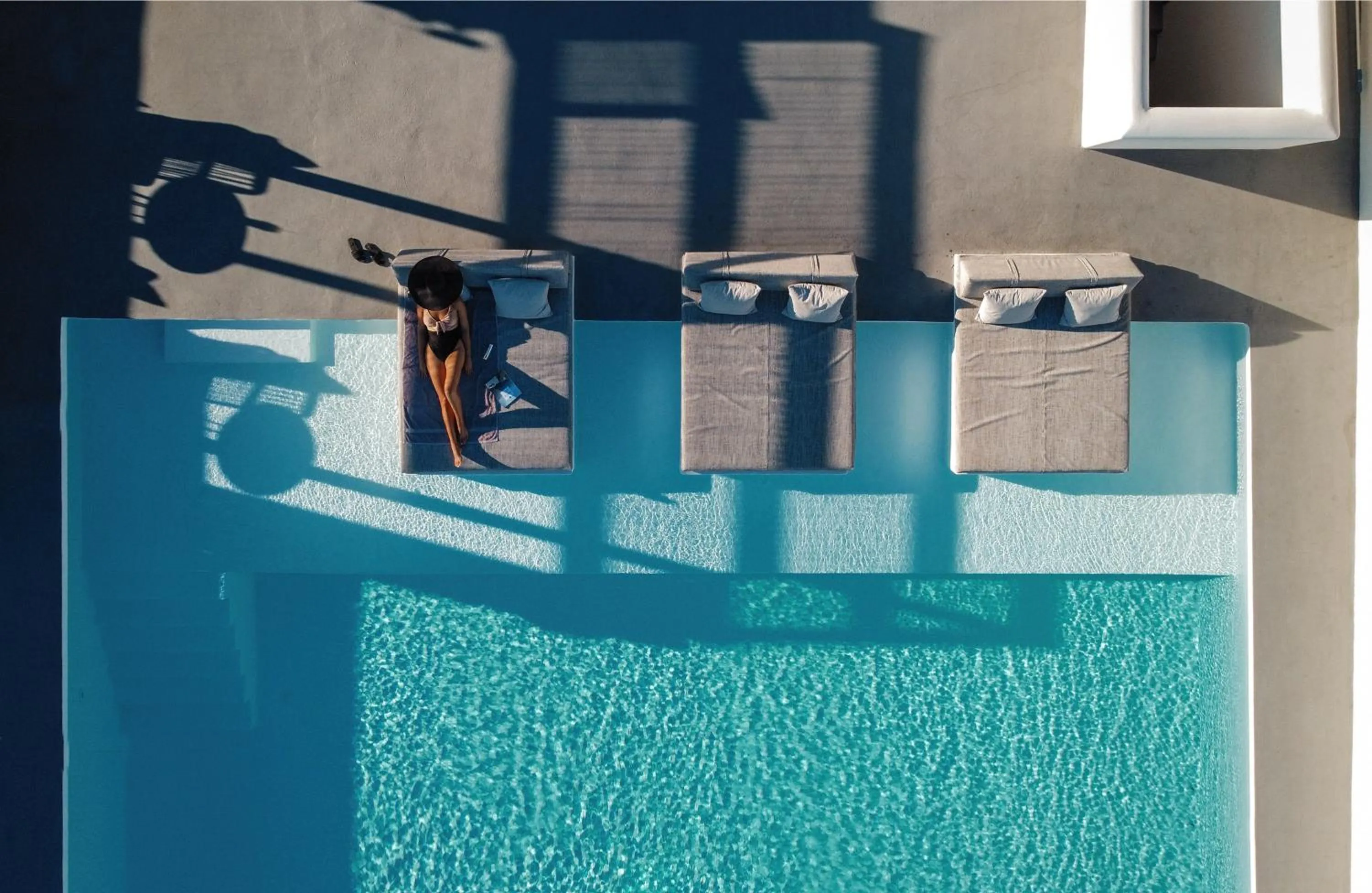 Swimming pool in North Wind Luxury Suites