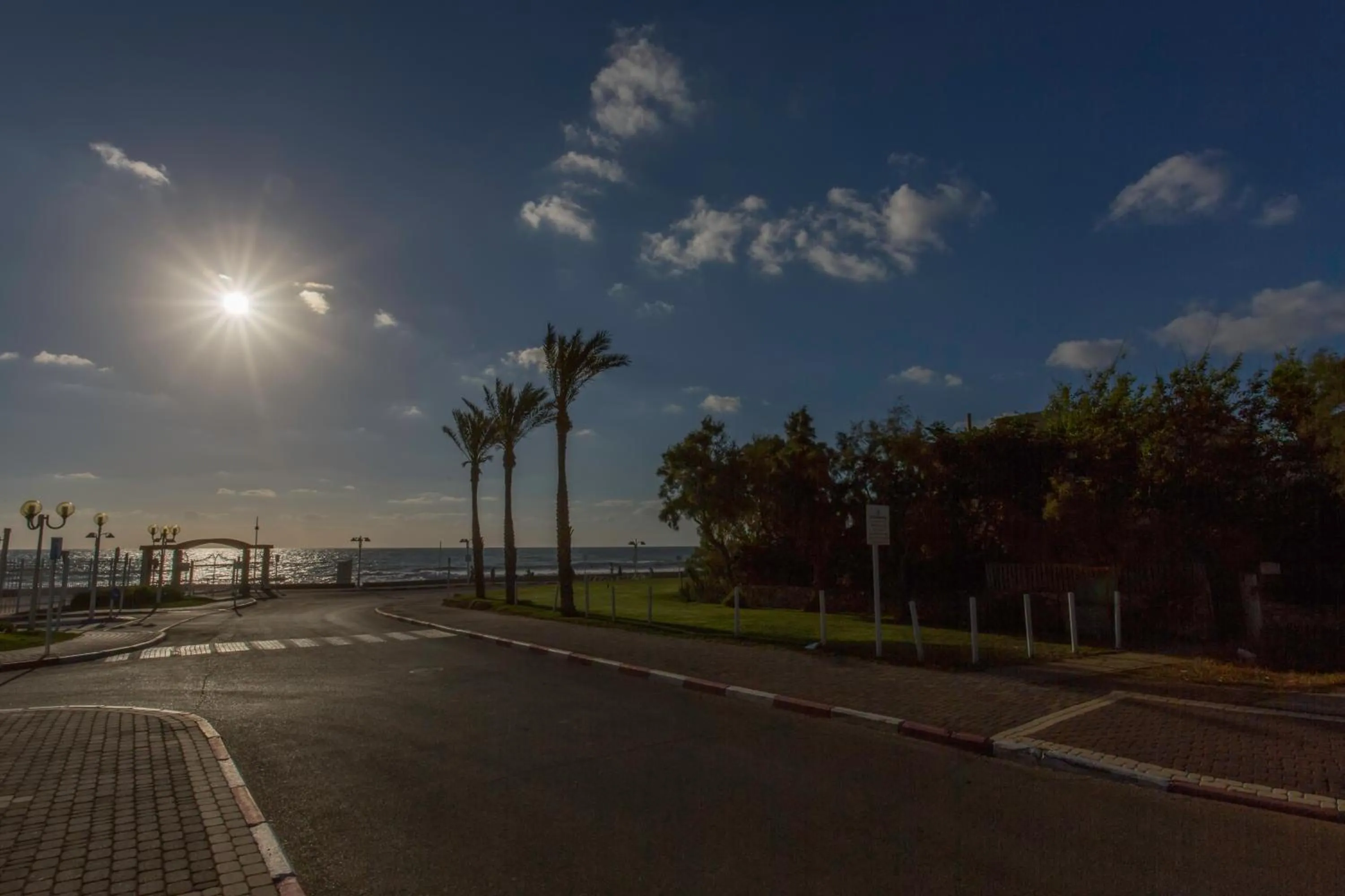 Sunset in Amigo Hotel On The Beach