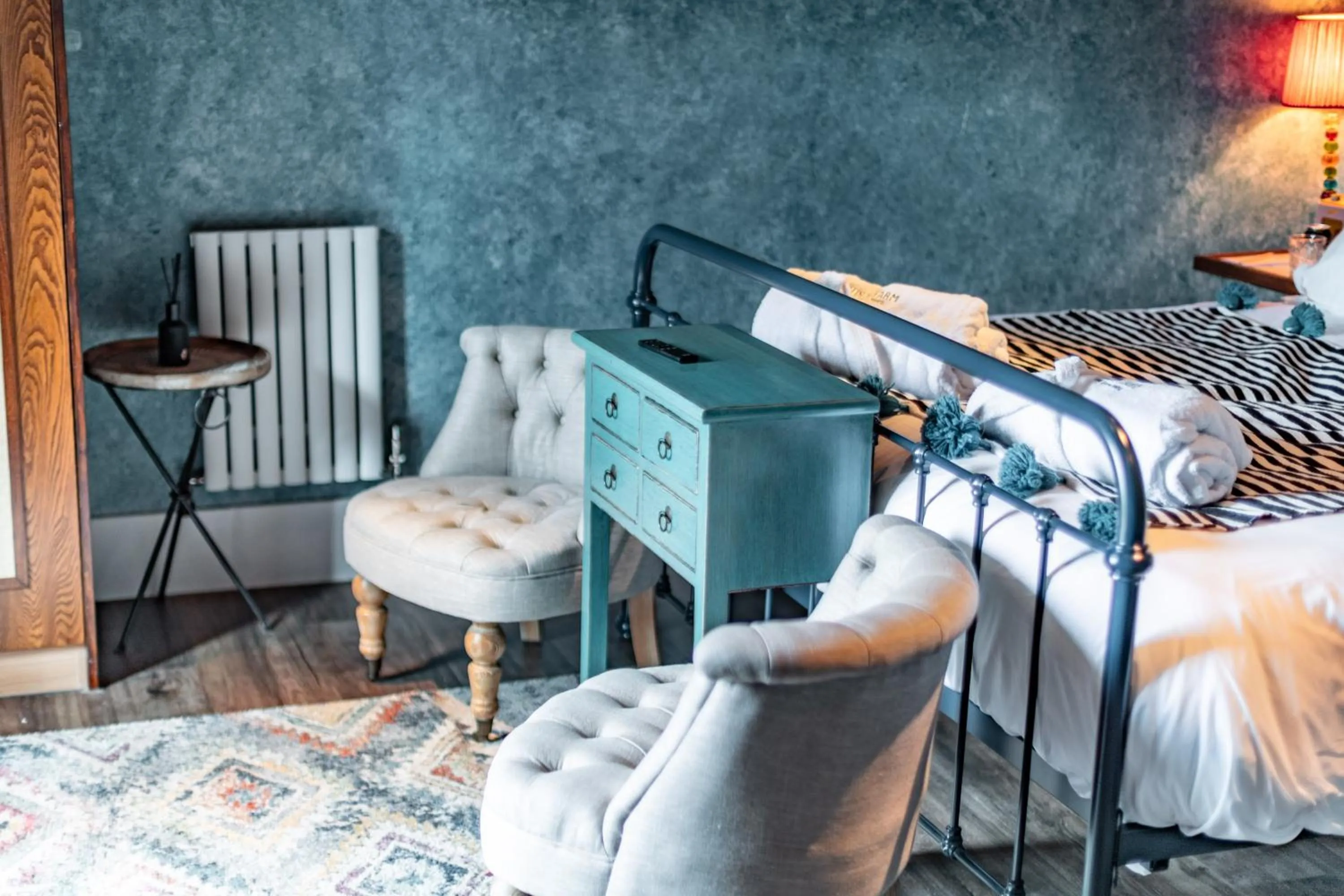 Bedroom, Bed in Runa Farm