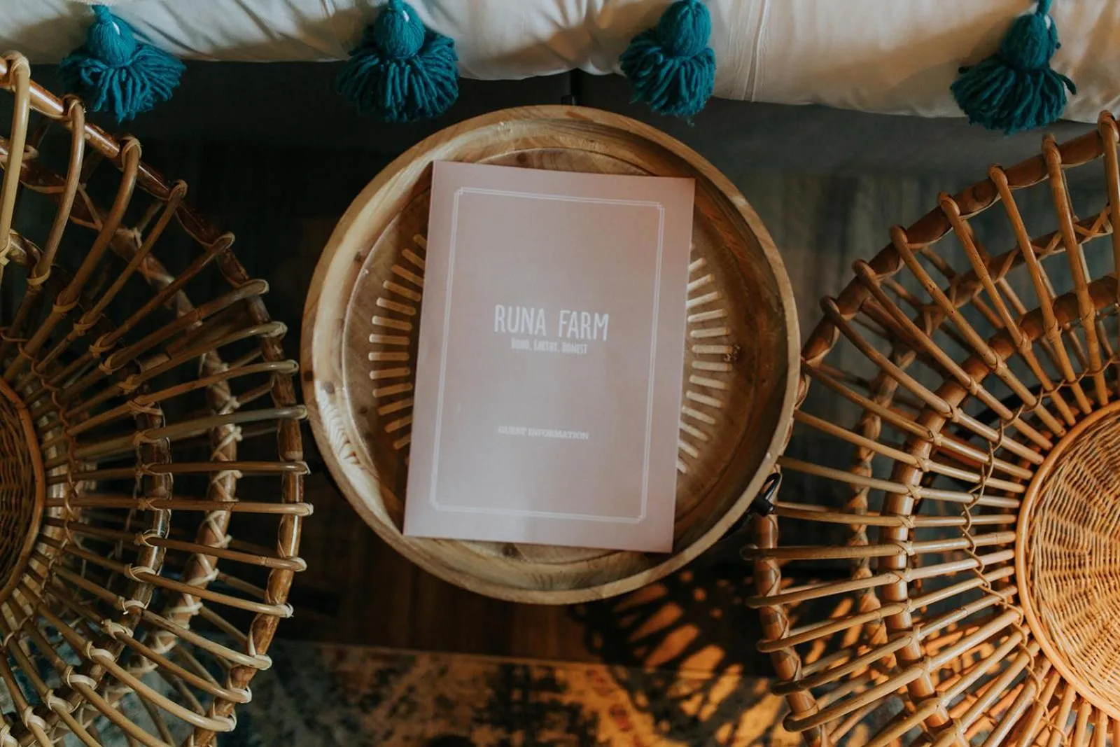 Decorative detail in Runa Farm