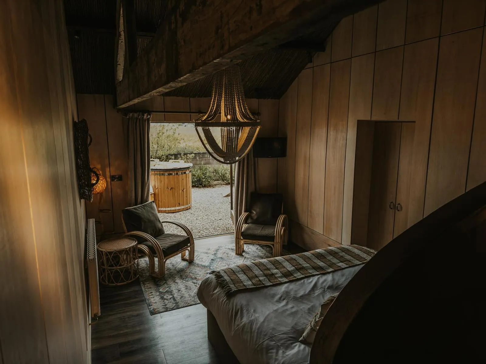 Photo of the whole room, Bed in Runa Farm