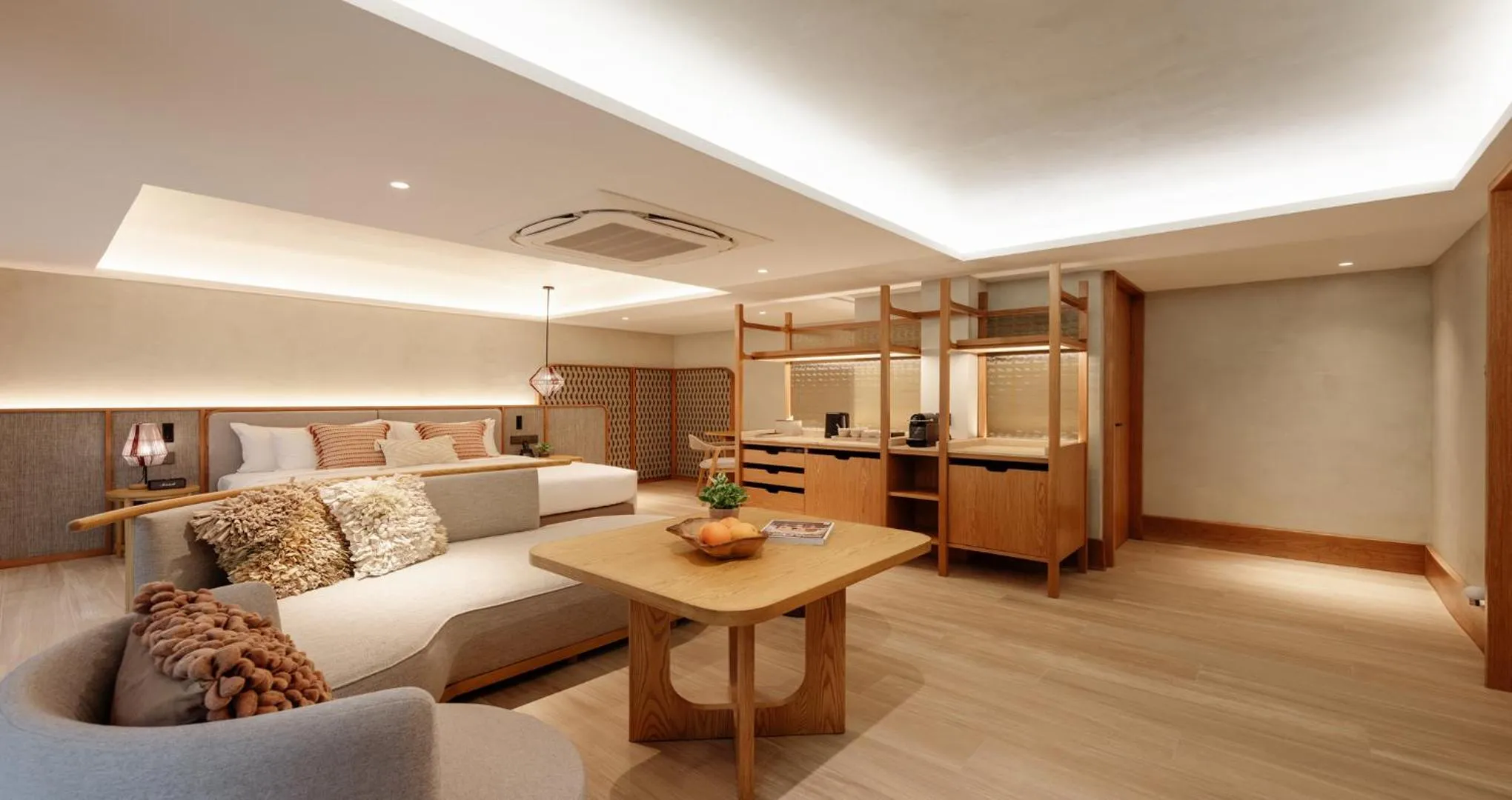 Living room, Bed in Ad Lib Hotel Bangkok