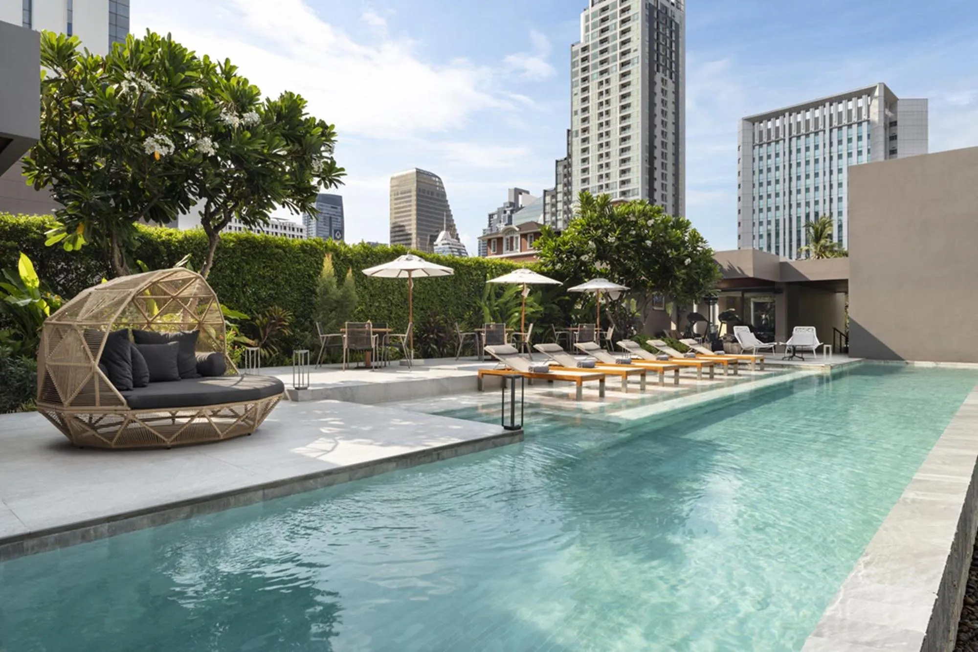 Property building in Ad Lib Hotel Bangkok