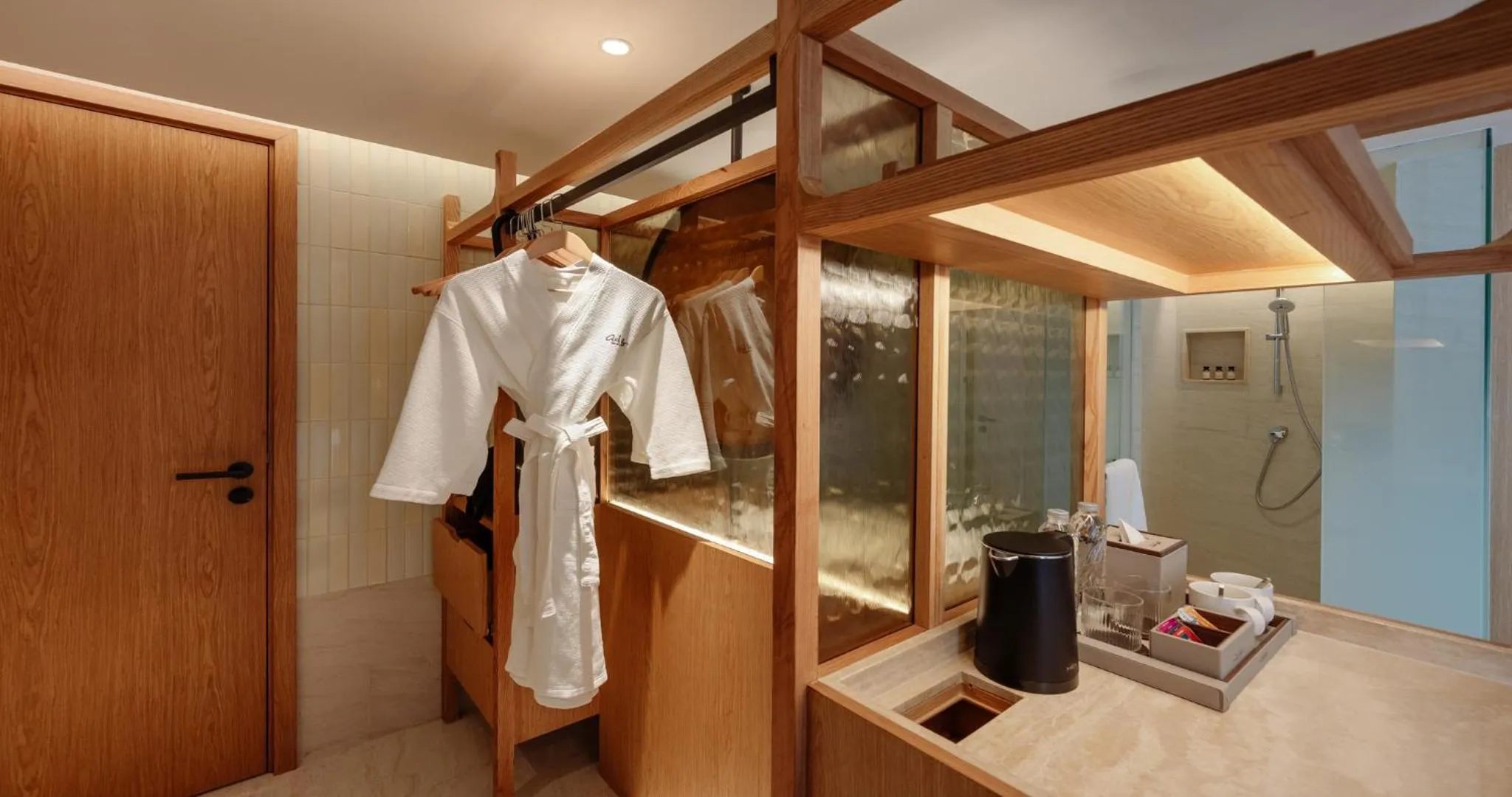 Shower in Ad Lib Hotel Bangkok