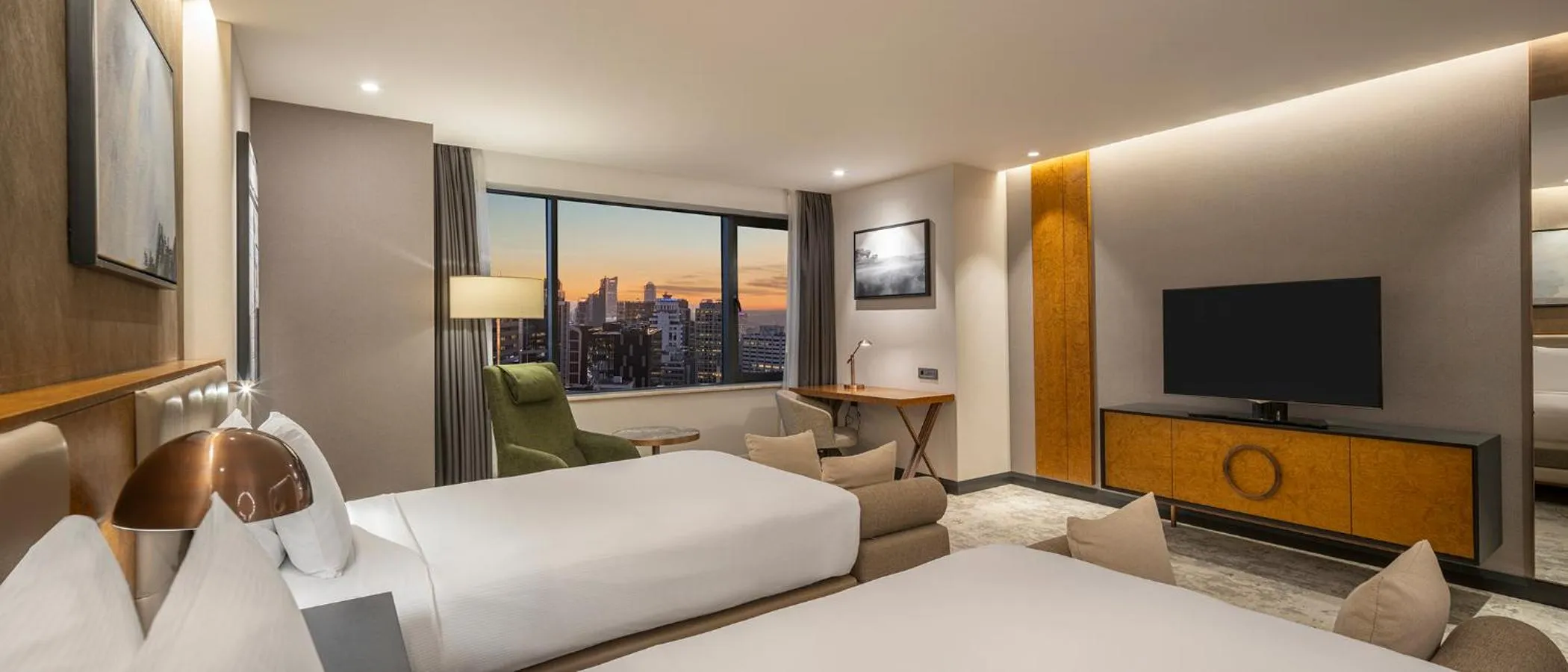 Bedroom, Bed in Hilton Istanbul Maslak