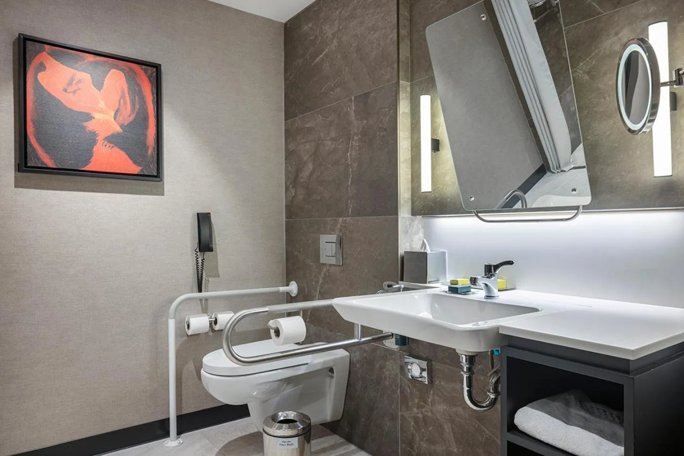 Toilet in Hilton Istanbul Maslak