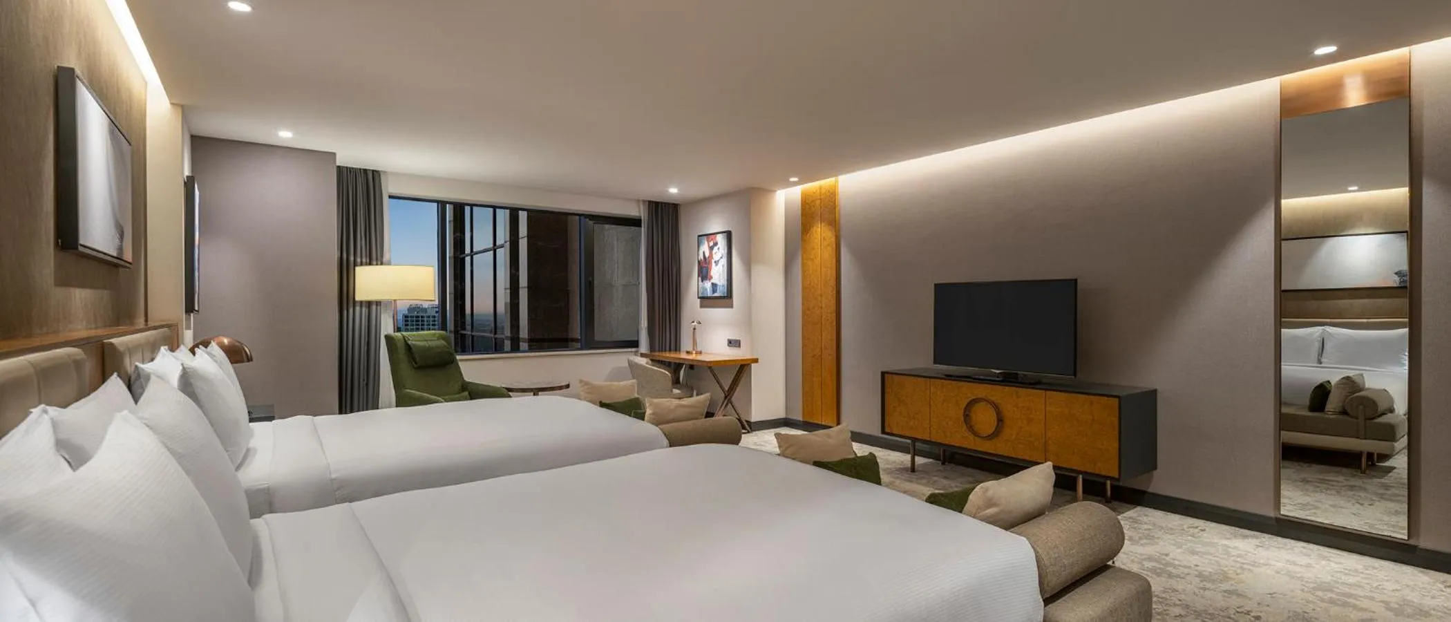 Bedroom, Bed in Hilton Istanbul Maslak