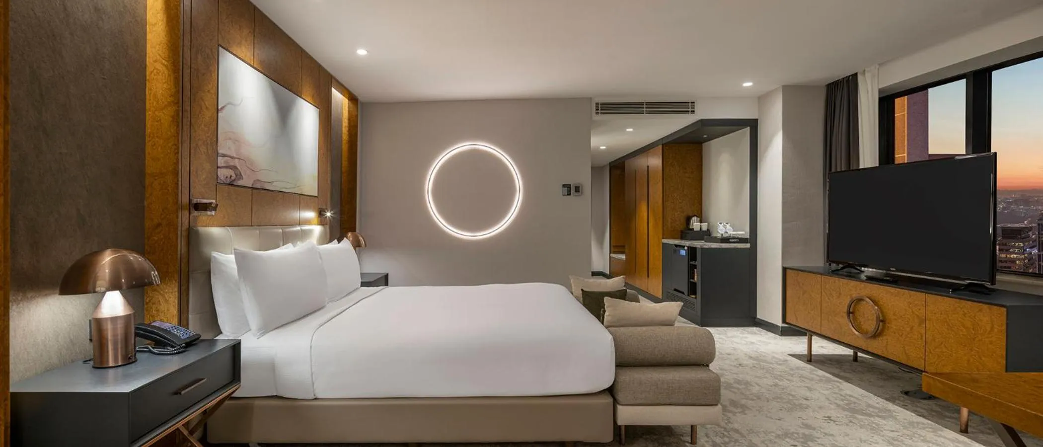 Bedroom, Bed in Hilton Istanbul Maslak