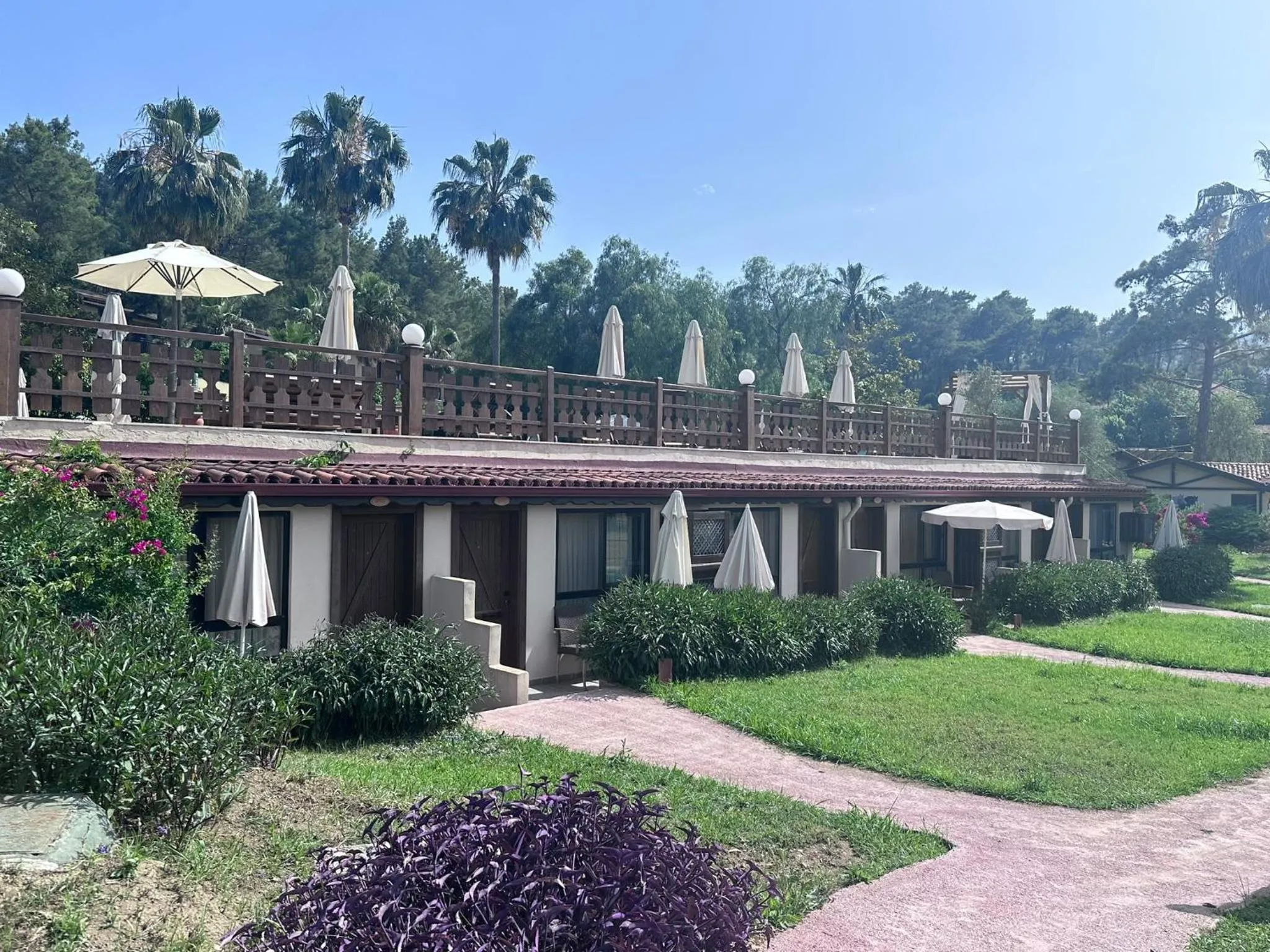 Garden view in Hotel Berke Ranch&Nature