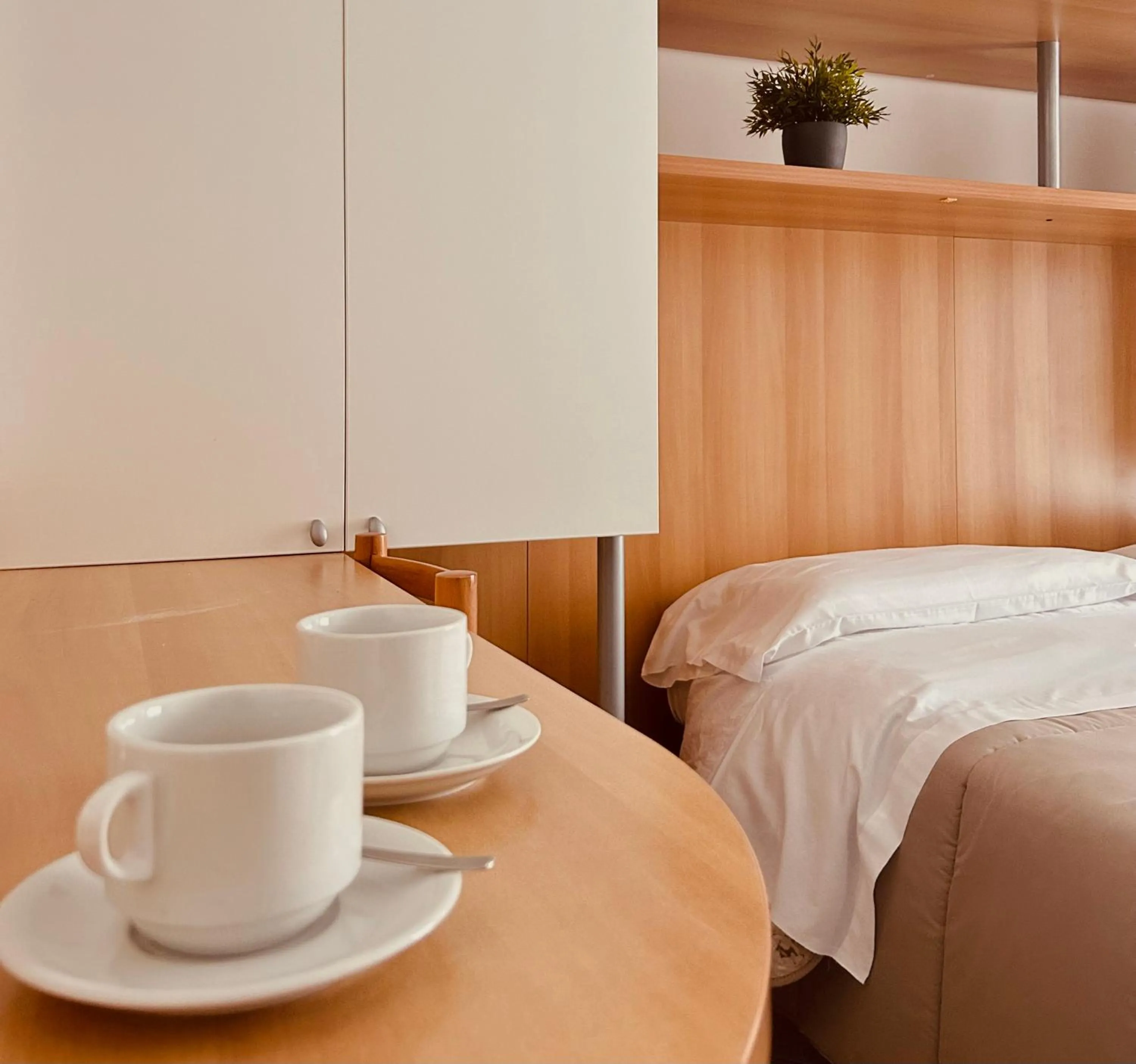 Bed in Hotel Felicioni