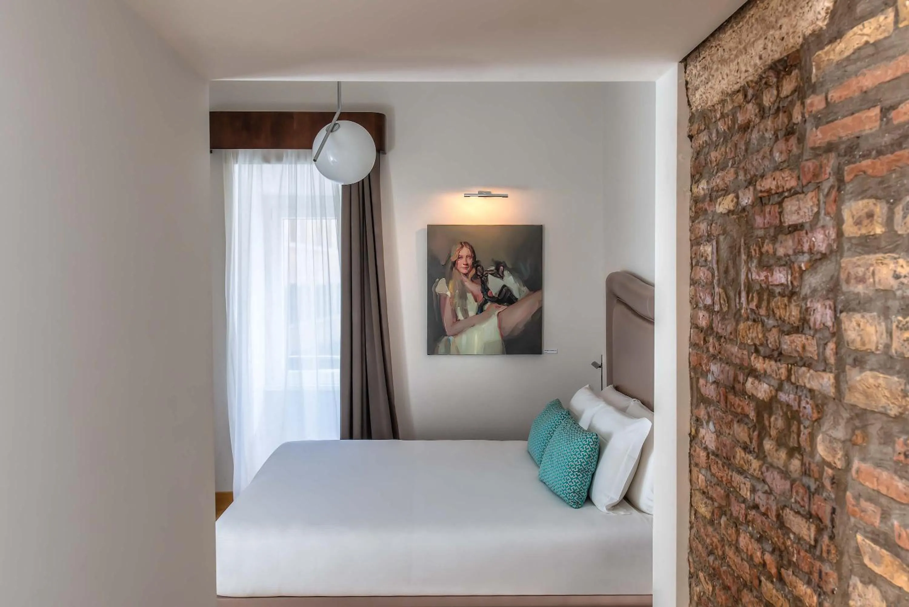 Decorative detail, Bed in Relais Rione Ponte