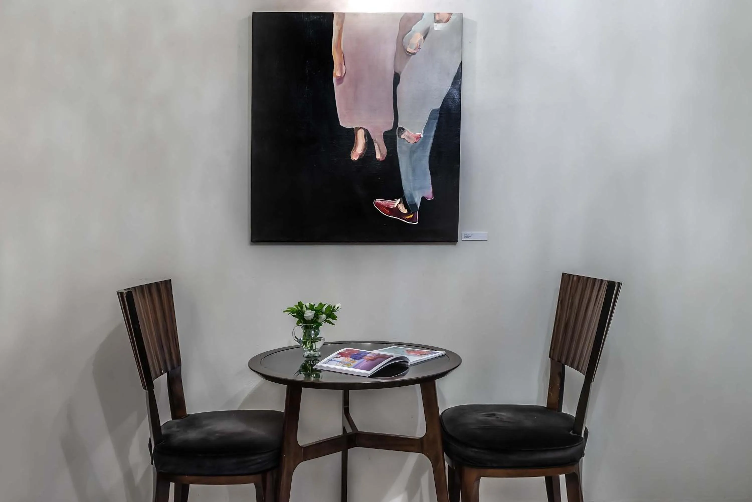 Communal lounge/ TV room in Relais Rione Ponte