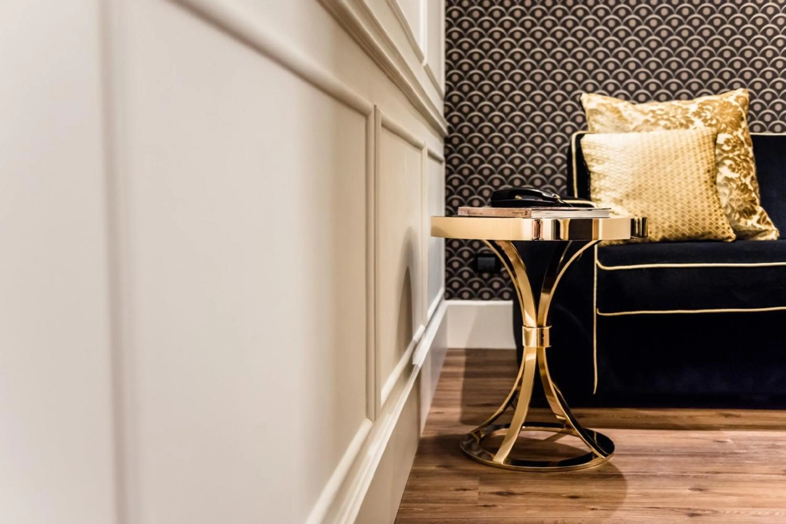 Seating area in Verona House Aparthotel