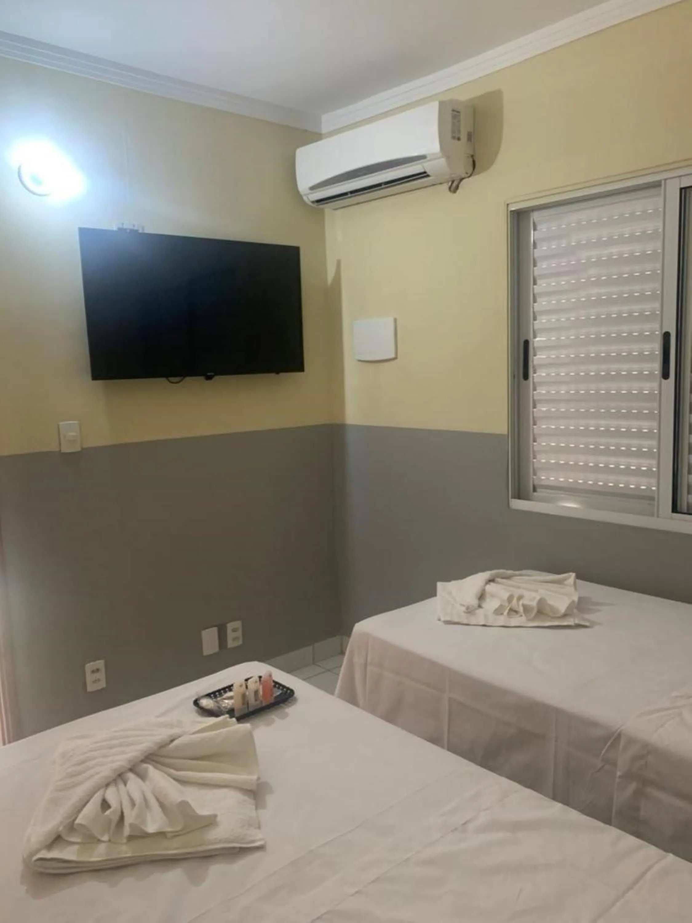 Bedroom, Bed in Hotel Barão Ribeirão