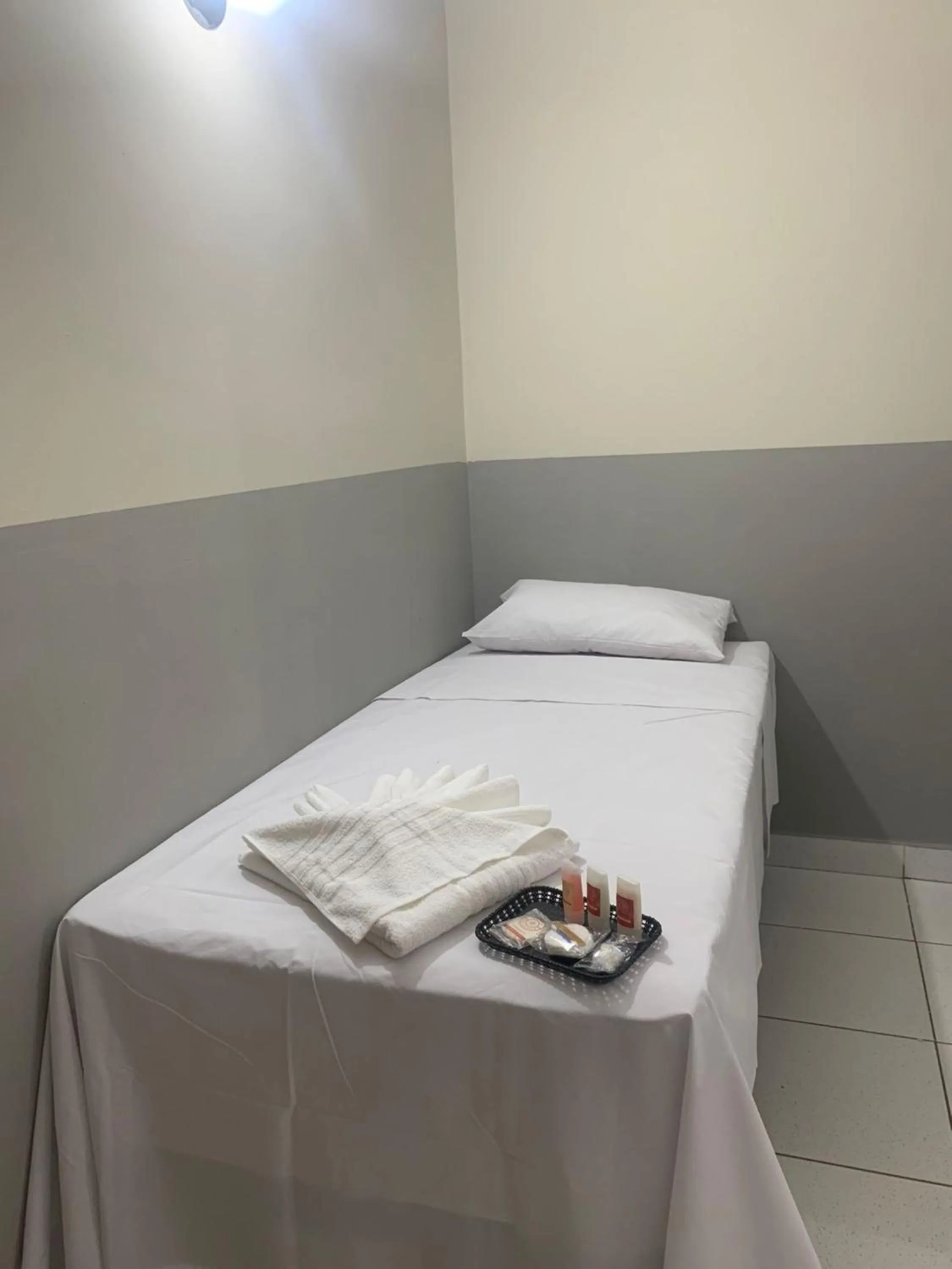 Bed in Hotel Barão Ribeirão