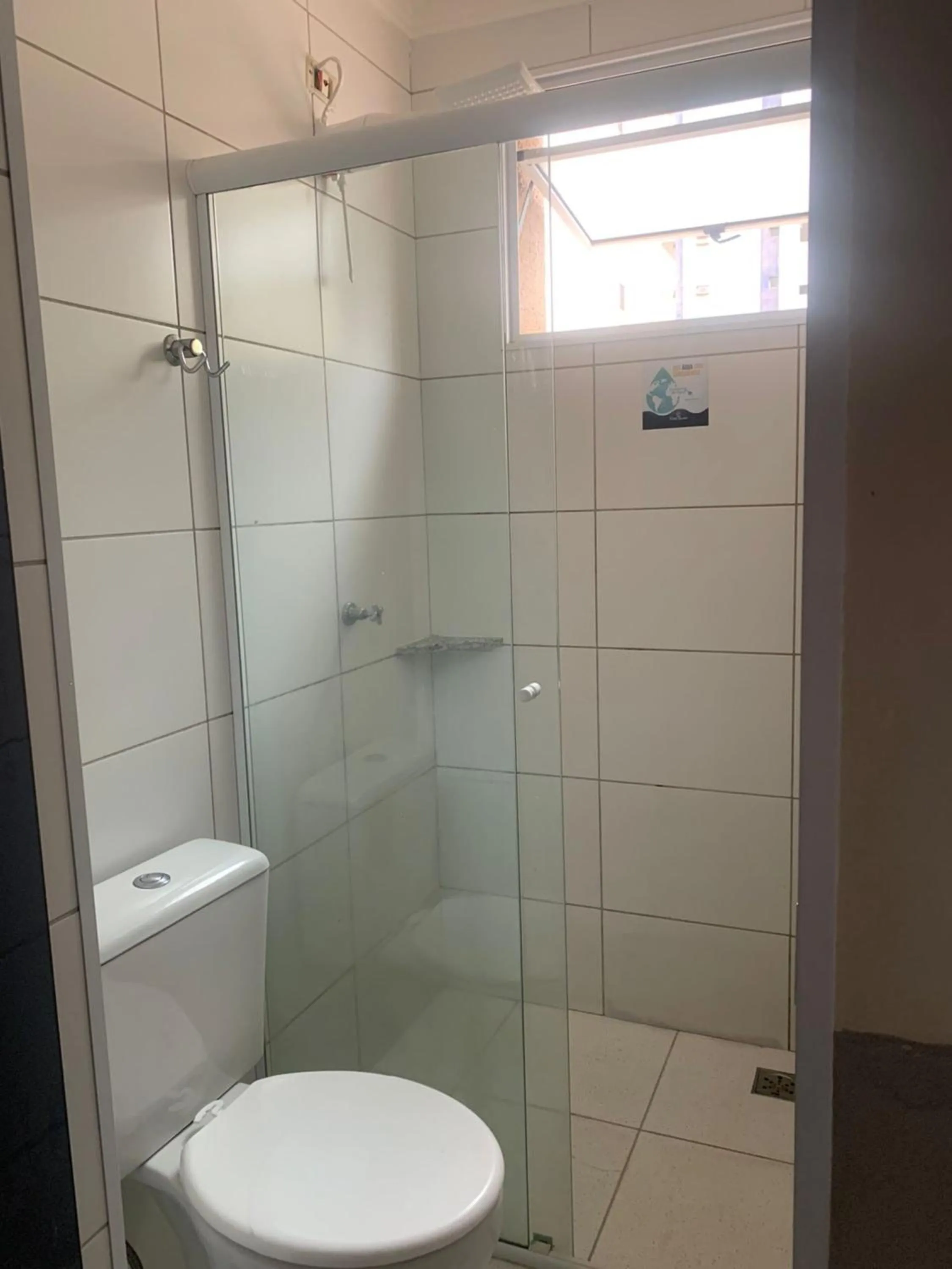 Shower in Hotel Barão Ribeirão