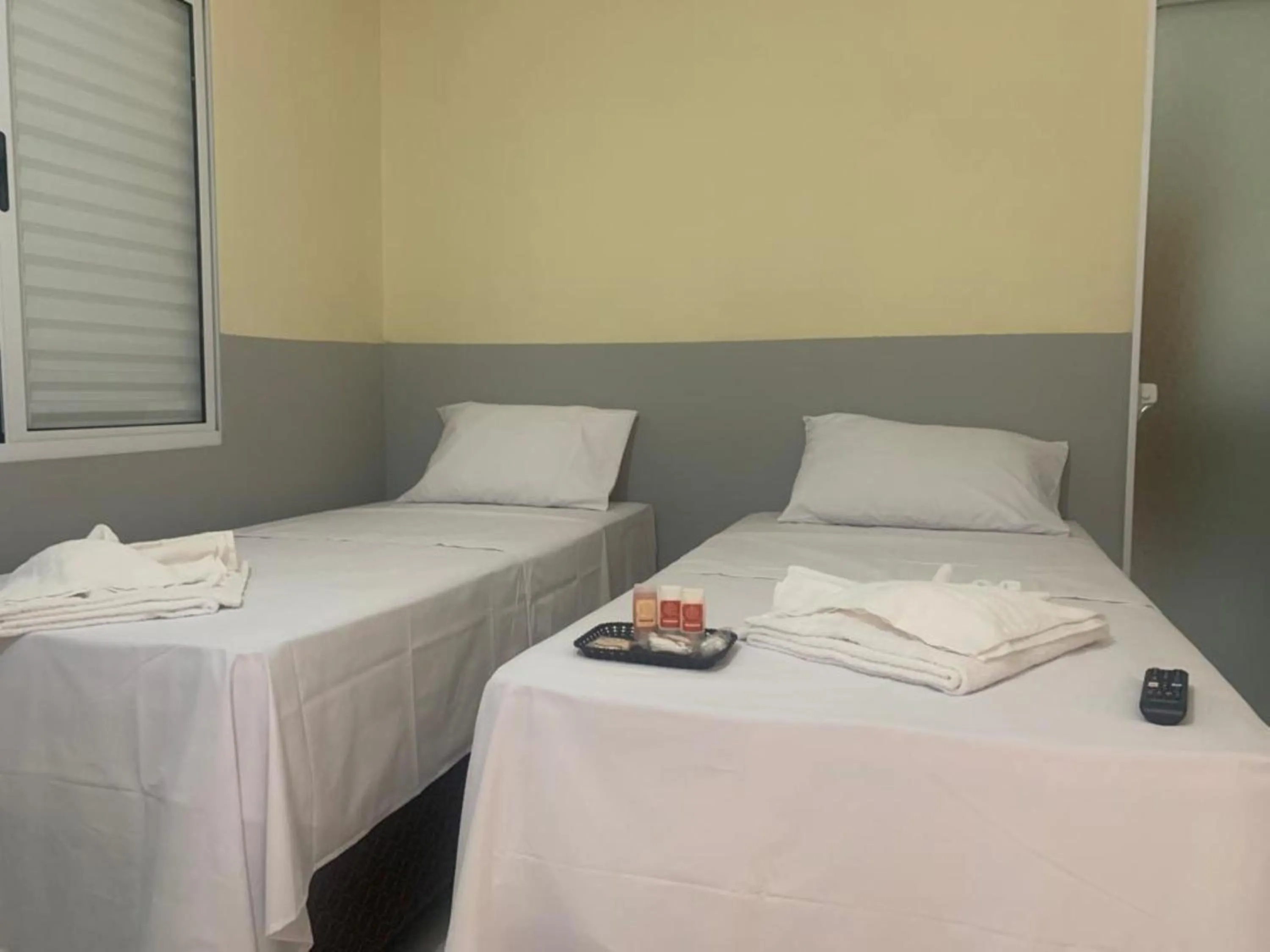 Bedroom, Bed in Hotel Barão Ribeirão