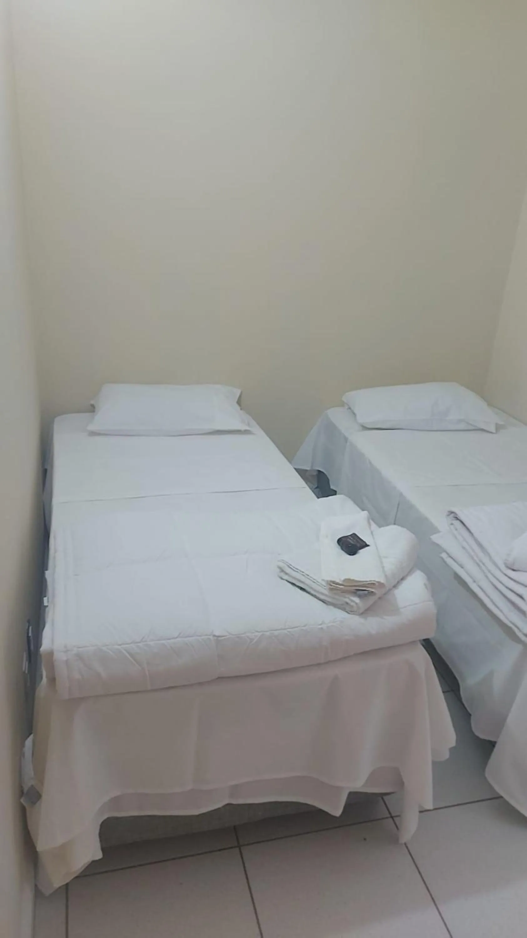 Bed in Hotel Barão Ribeirão