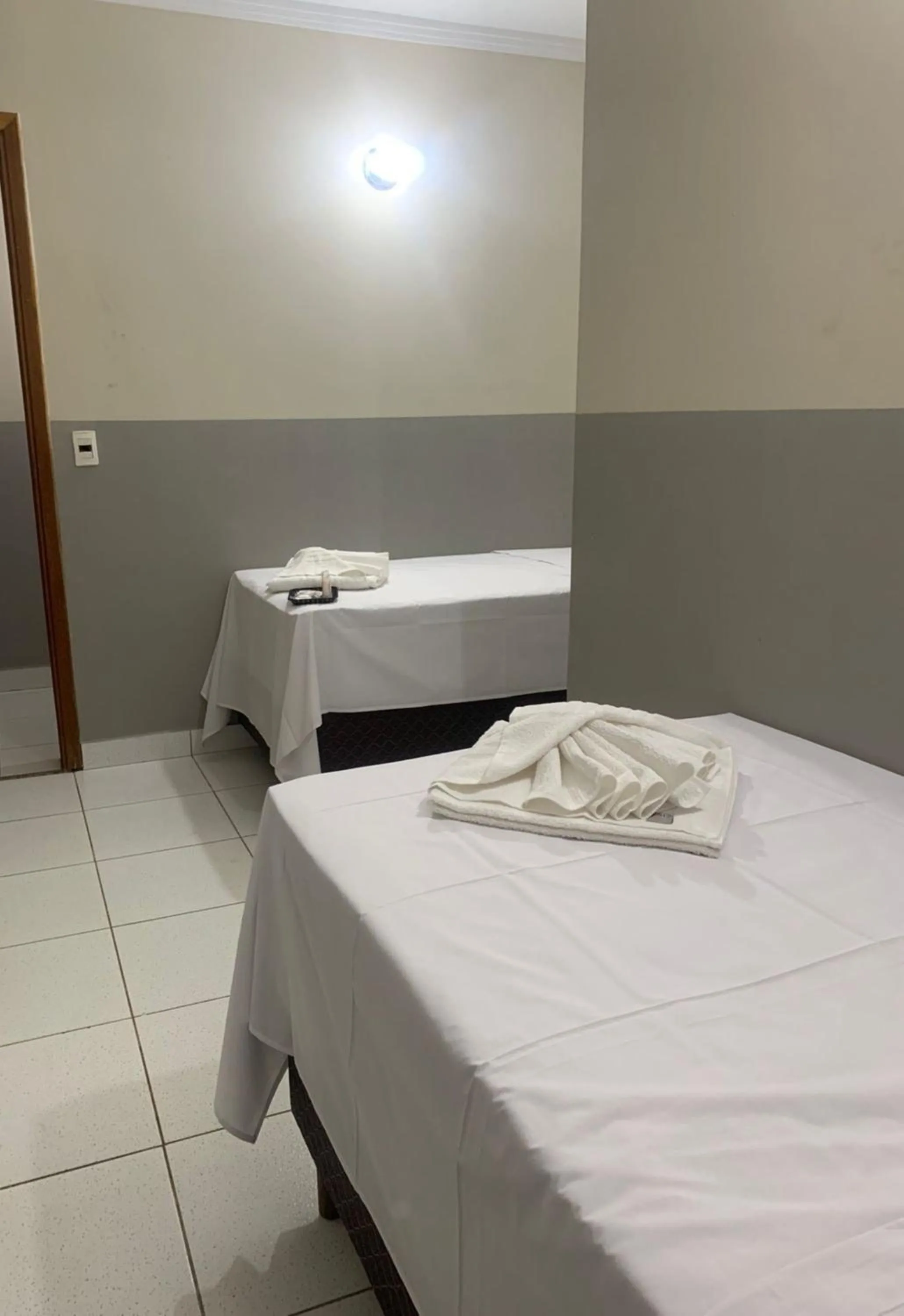 Bed in Hotel Barão Ribeirão