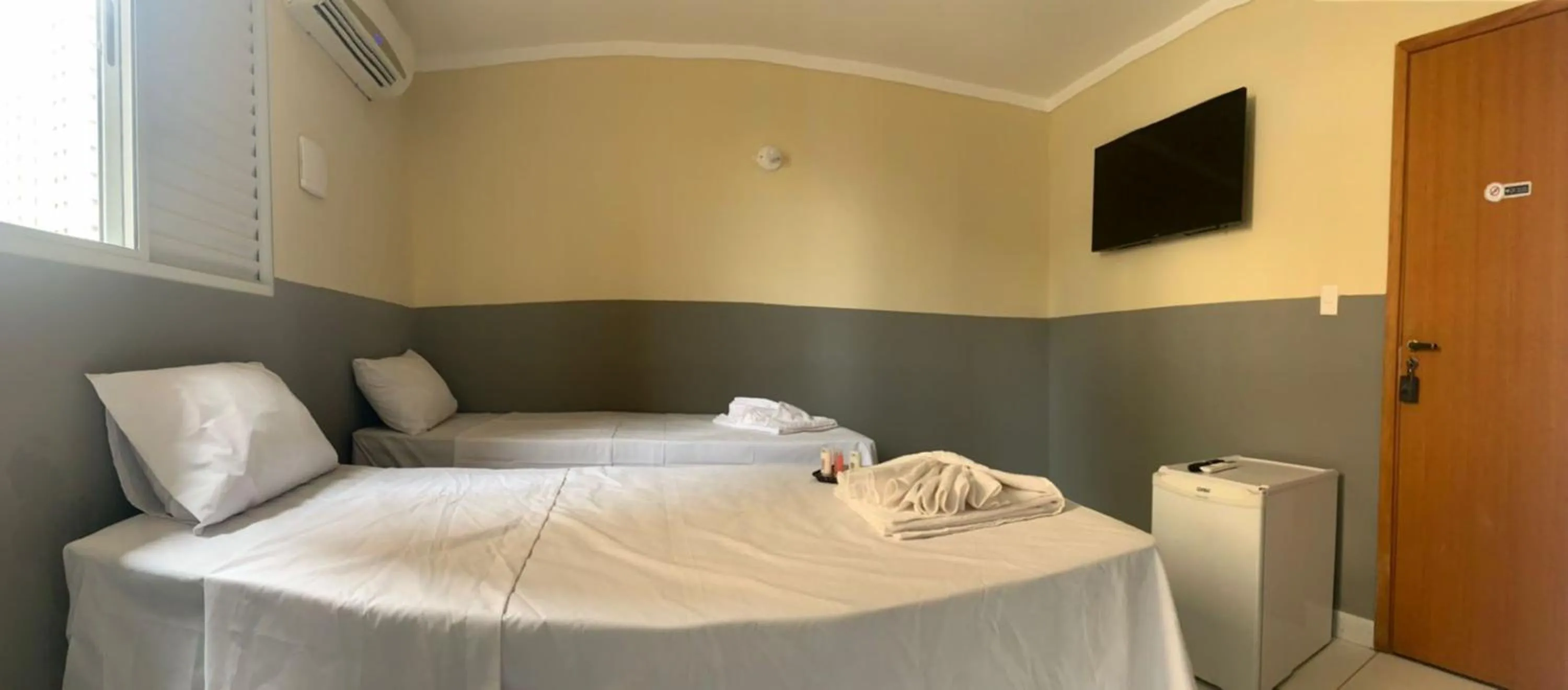 Bedroom, Bed in Hotel Barão Ribeirão