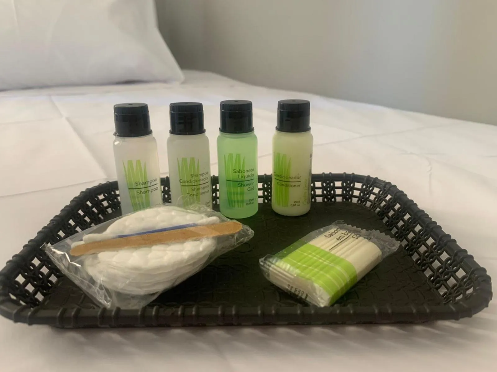 Bed in Hotel Barão Ribeirão