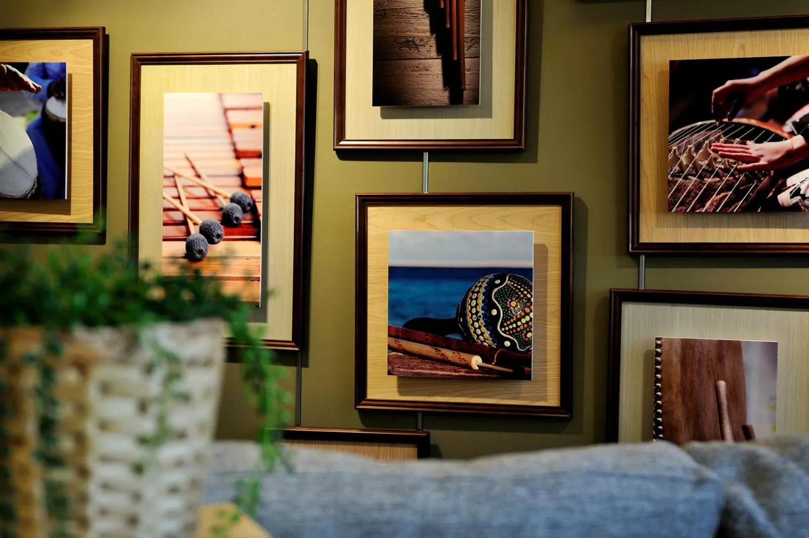 Seating area in Just Sleep Kaohsiung Zhongzheng